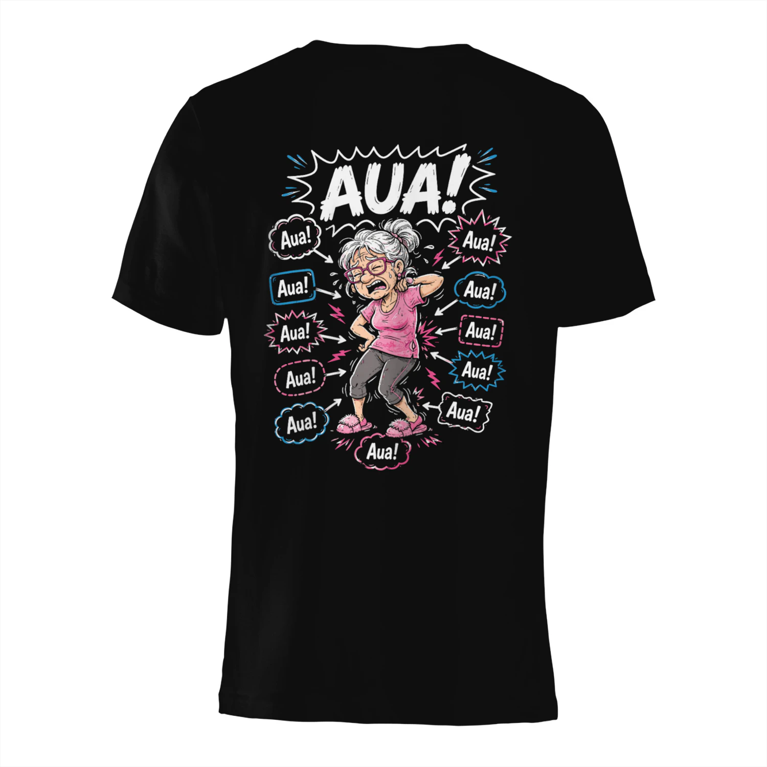 Aua Au Dem Alter entsprechend guter Zustand T-shirt 