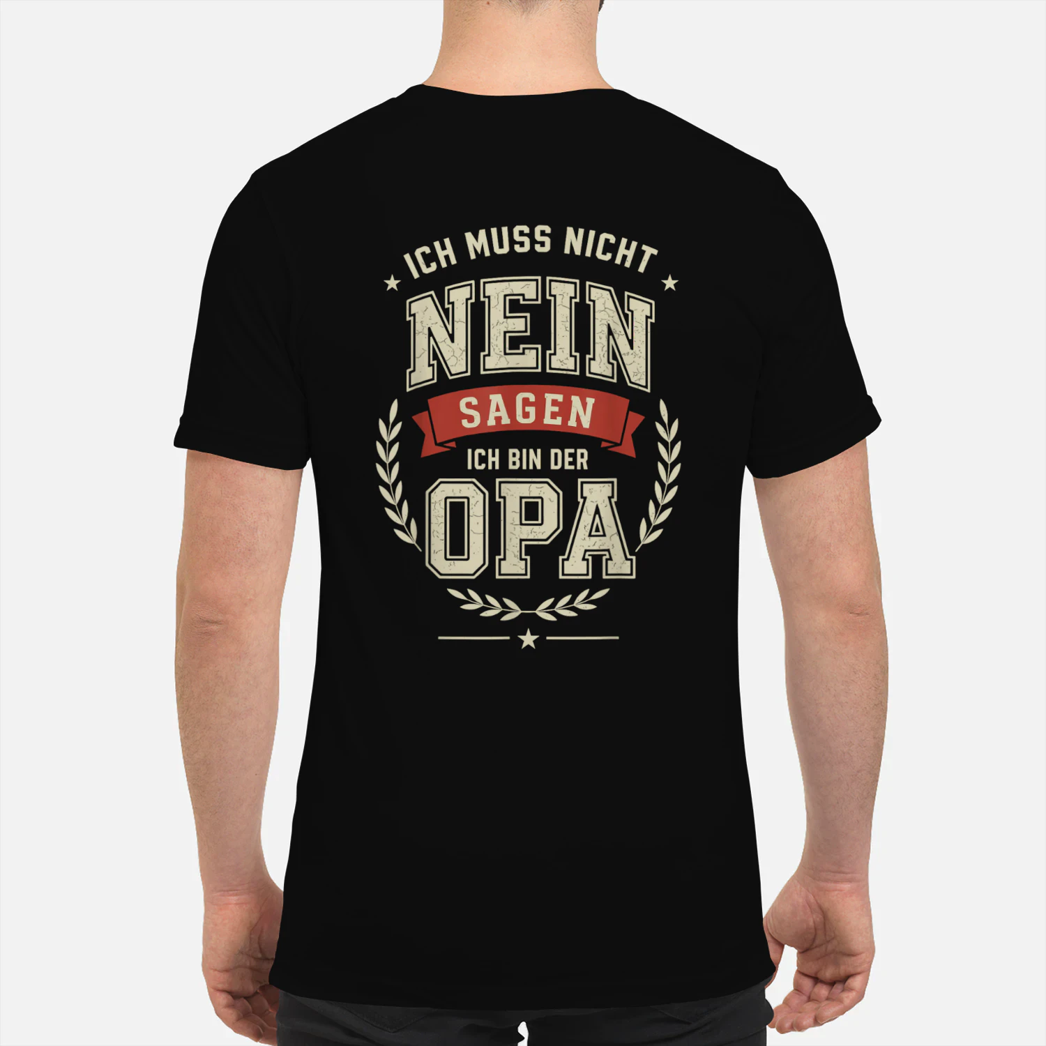 Ich muss nicht nein sagen ich bin der opa T-shirt 