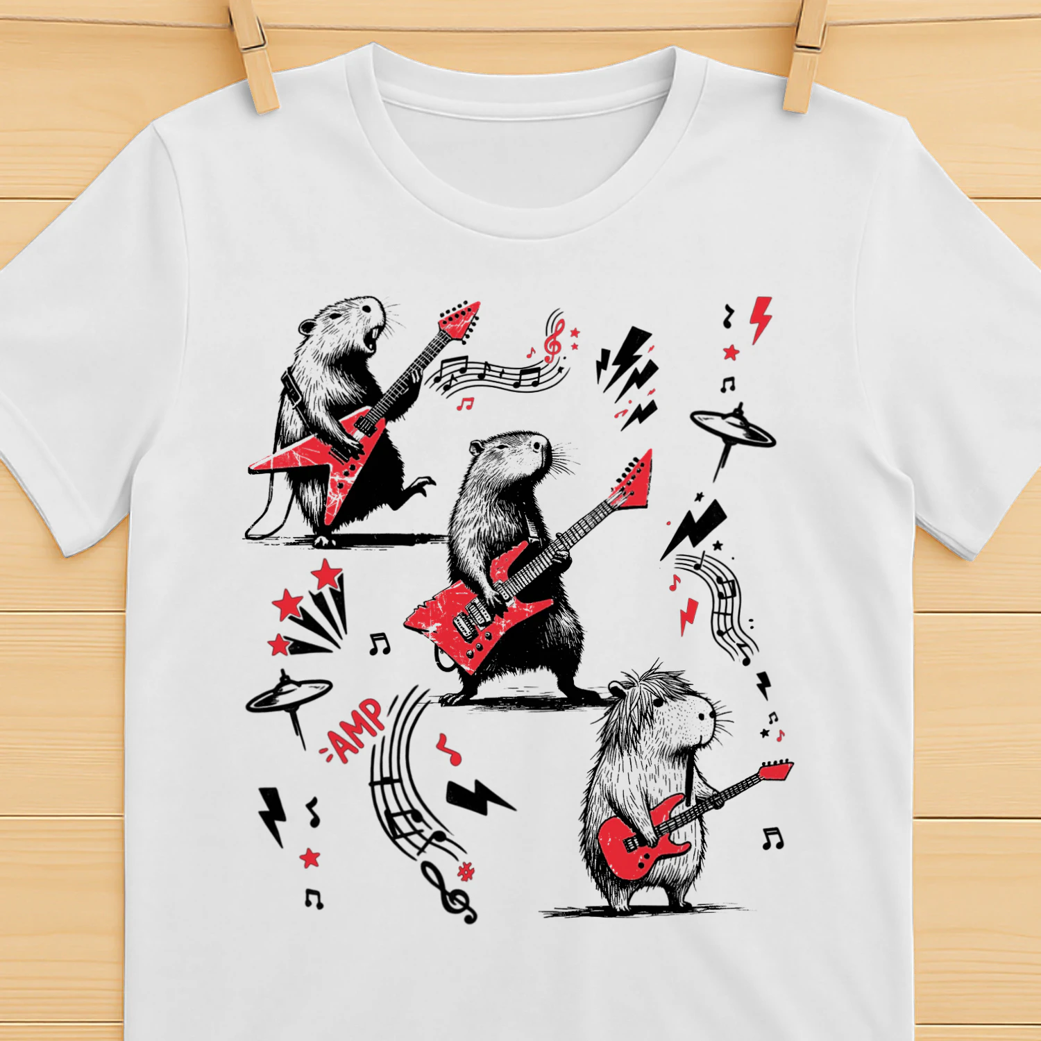 Guitar Capybara band-v1