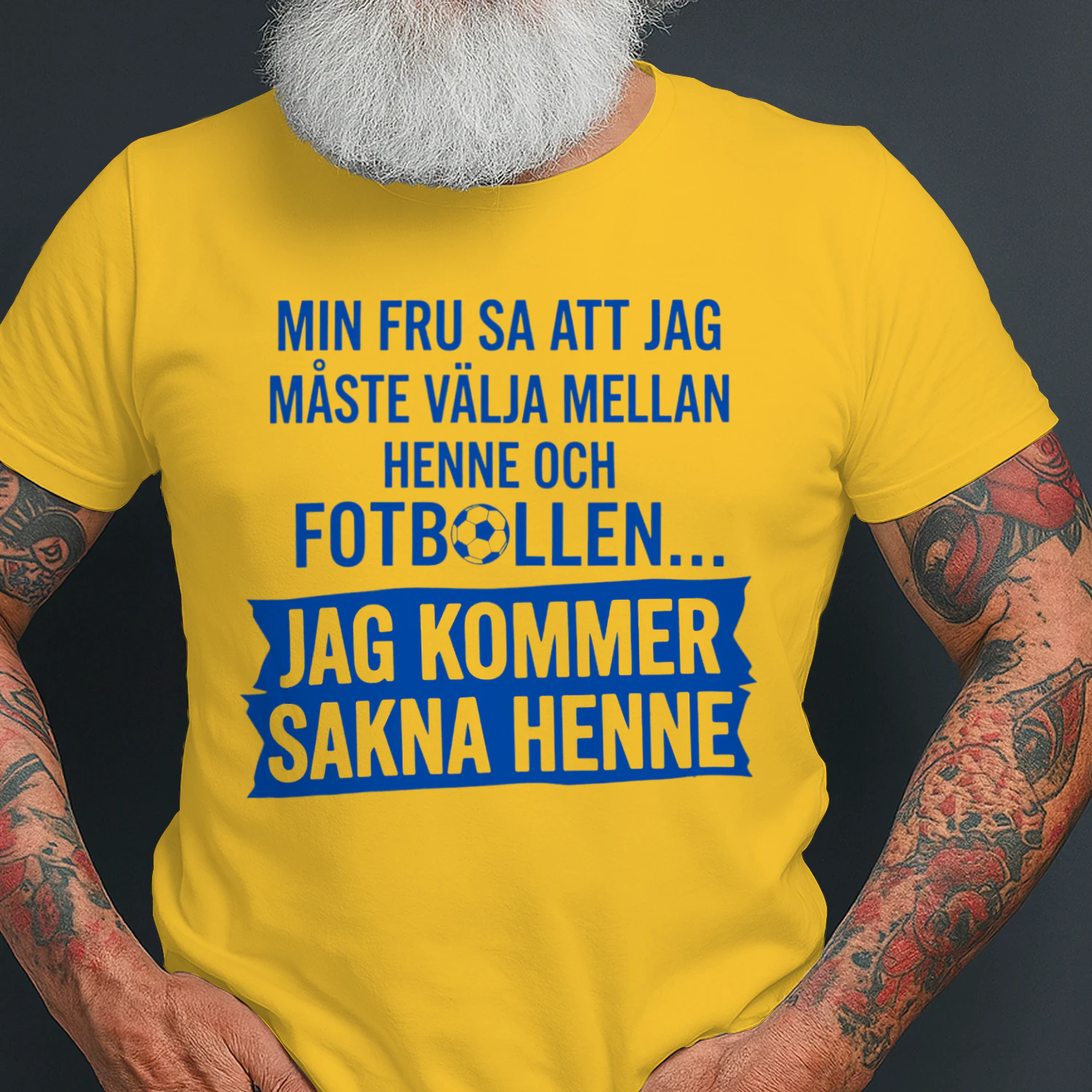 Min Fru Sa Att Jag Måste Välja Mellan Henne Och Fotbollen