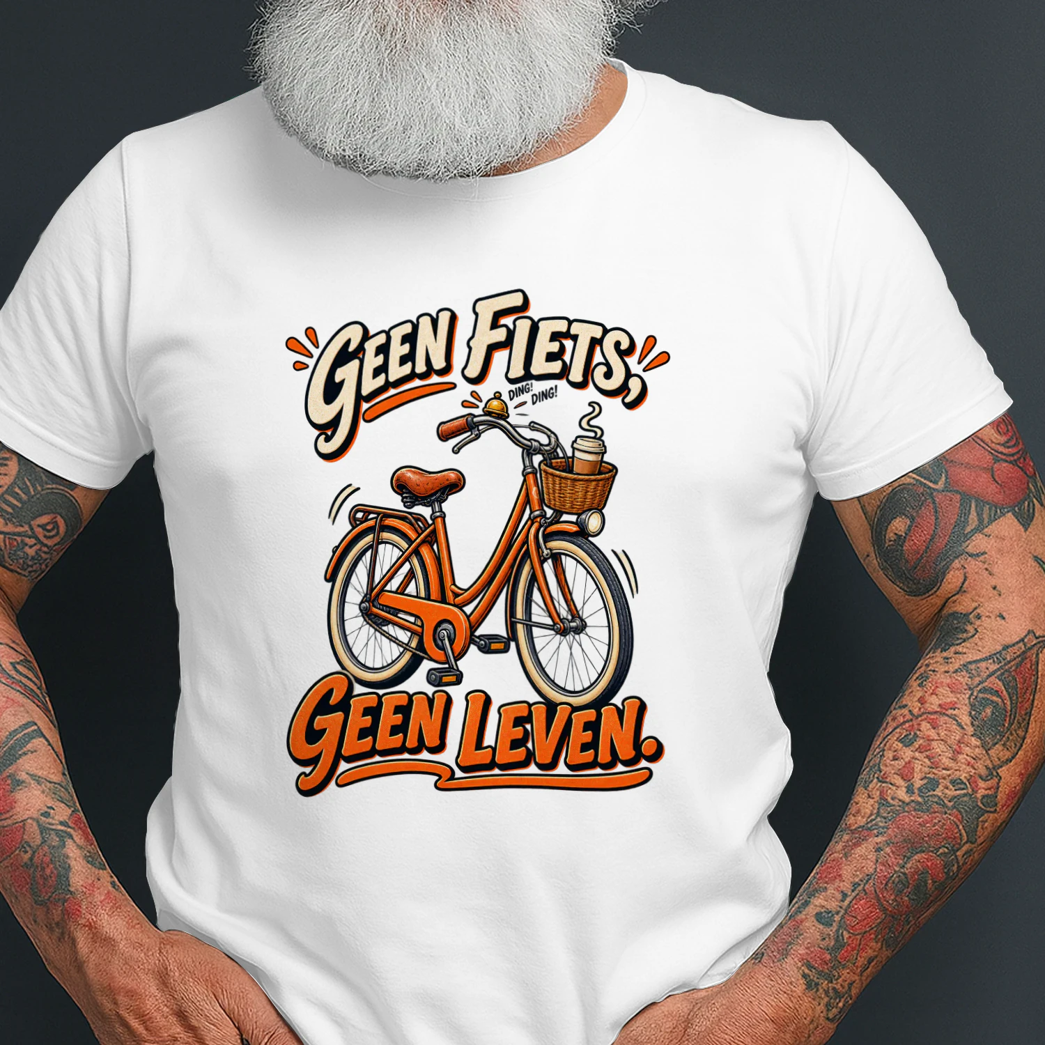 Geen Fiets, Geen Leven T-shirt