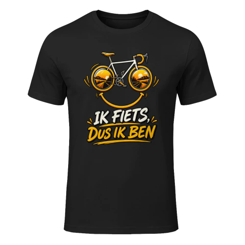 Ik Fiets Dus Ik Ben Tshirt