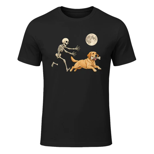 Grappig Halloween Skelet Tshirt Copy