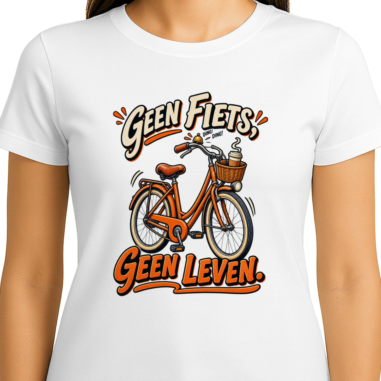 Geen Fiets, Geen Leven T-shirt