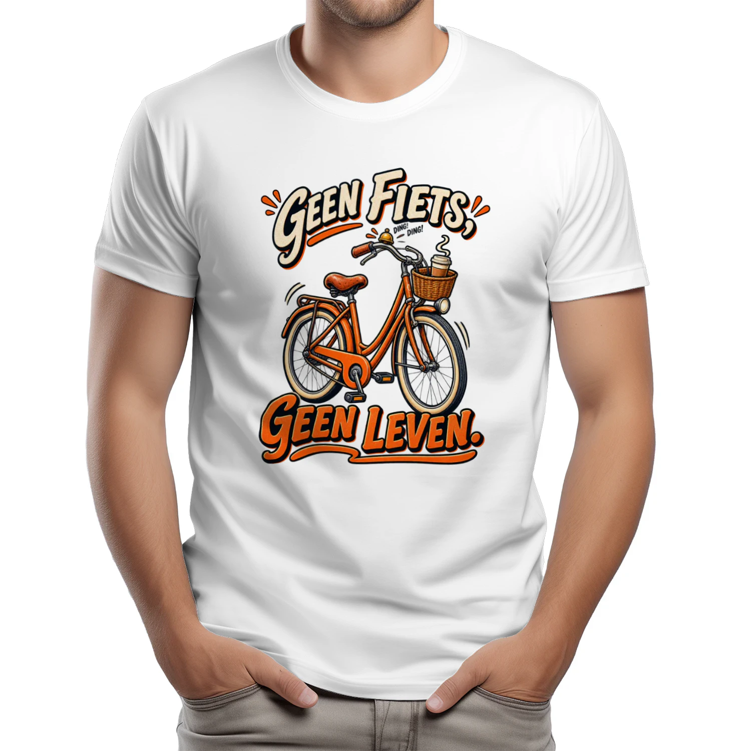Geen Fiets, Geen Leven T-shirt