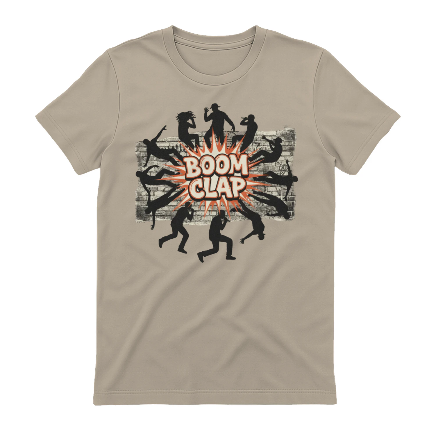 🌟 Boom Clap T-Shirt – Urban Hip-Hop & Breakdance Tee