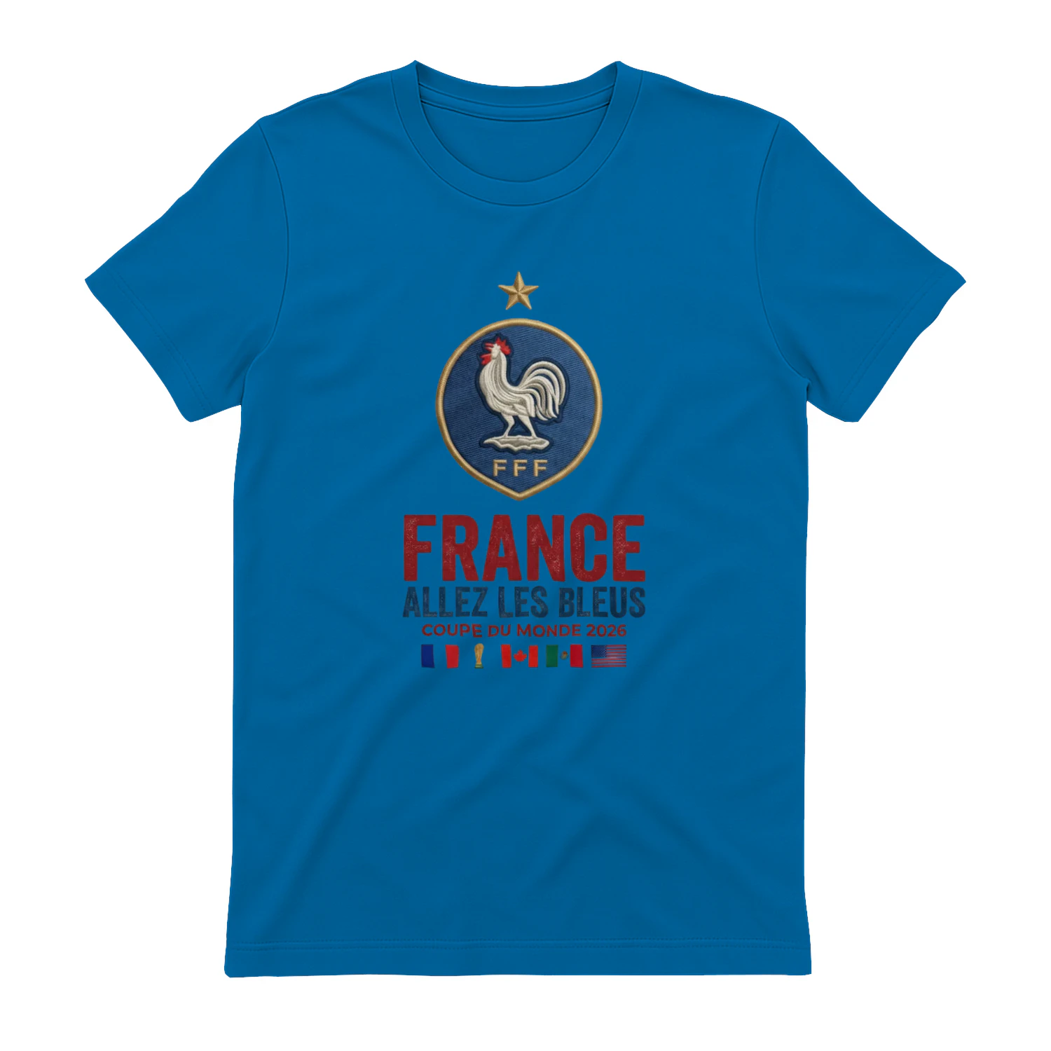 🌟 France World Cup 2026 T-Shirt – Allez Les Bleus Fan Tee