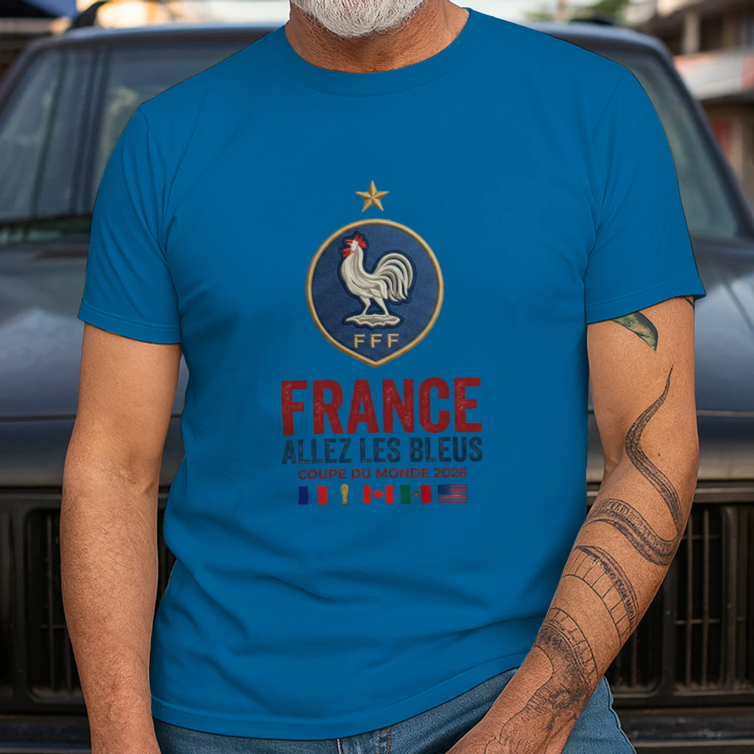 🌟 France World Cup 2026 T-Shirt – Allez Les Bleus Fan Tee