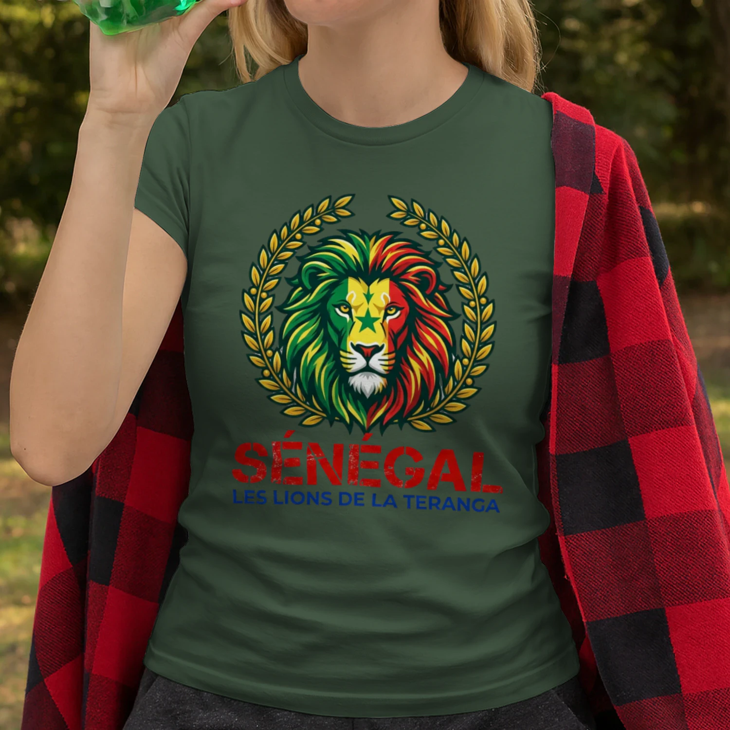 🌟 Senegal Lions T-Shirt – Lions de la Teranga Pride Crest