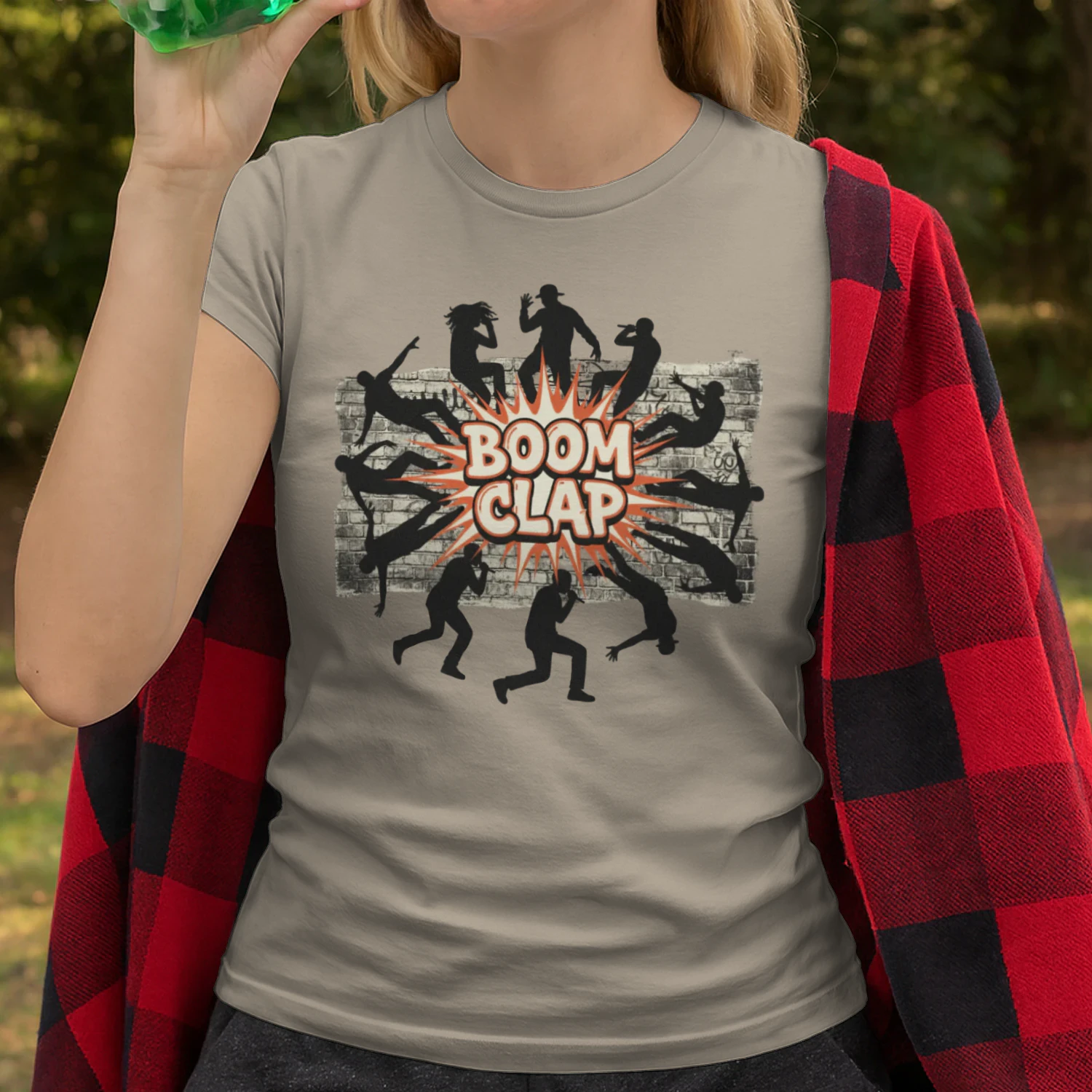 🌟 Boom Clap T-Shirt – Urban Hip-Hop & Breakdance Tee