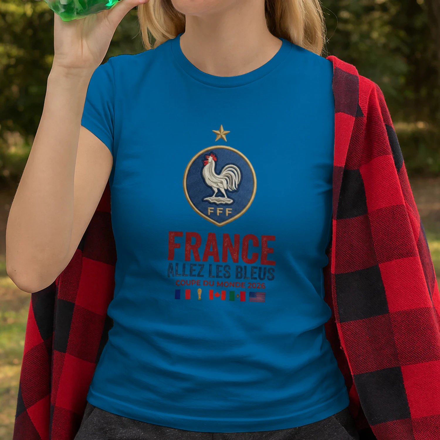 🌟 France World Cup 2026 T-Shirt – Allez Les Bleus Fan Tee