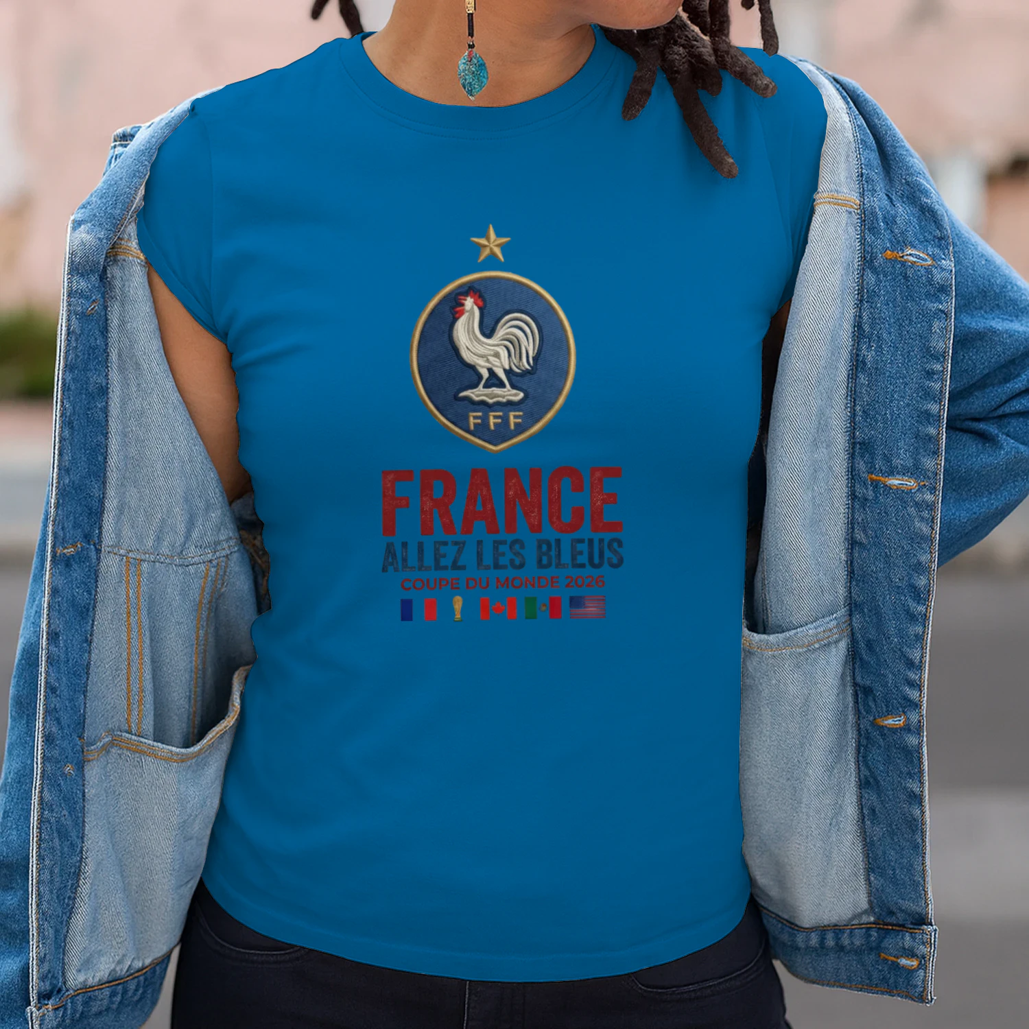 🌟 France World Cup 2026 T-Shirt – Allez Les Bleus Fan Tee