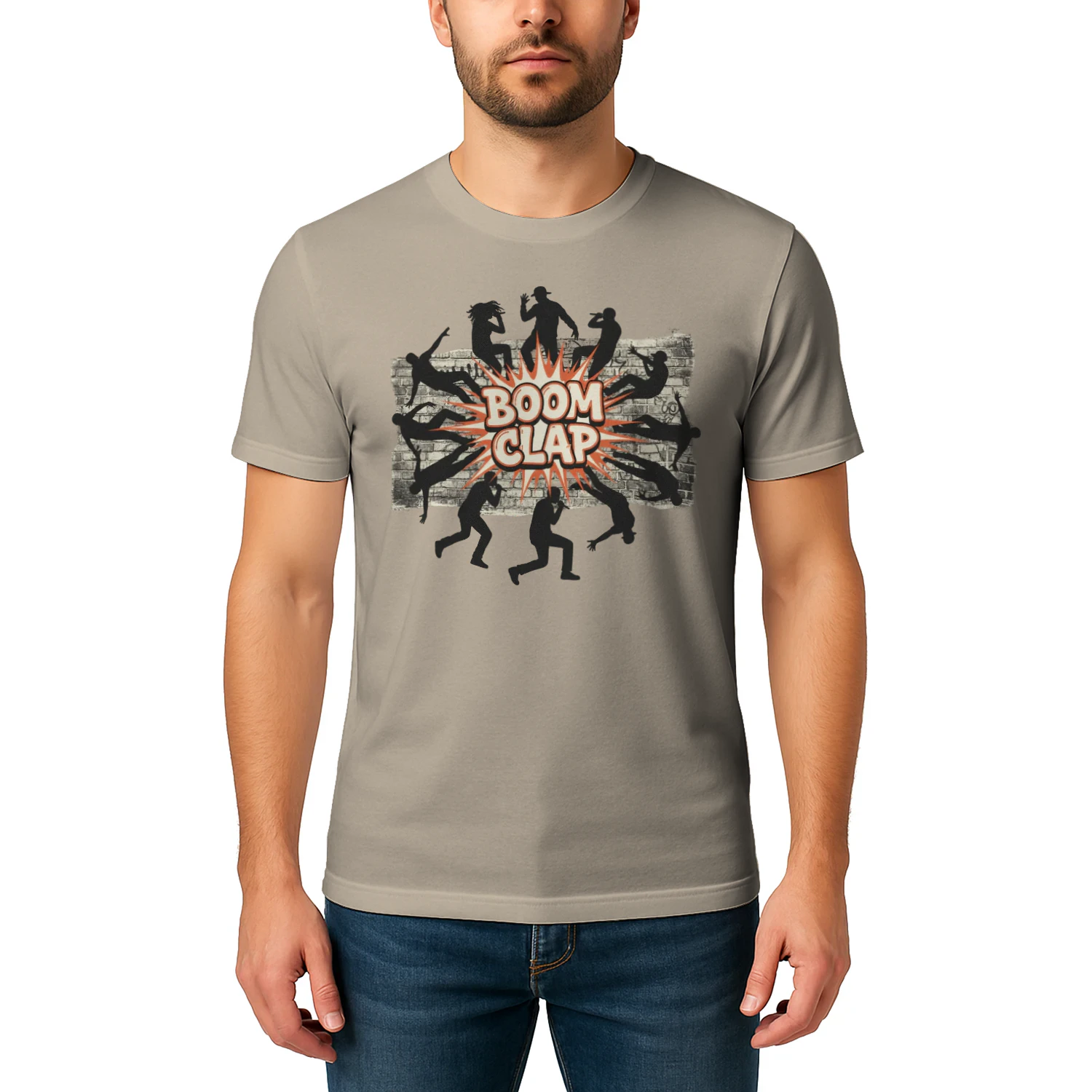🌟 Boom Clap T-Shirt – Urban Hip-Hop & Breakdance Tee