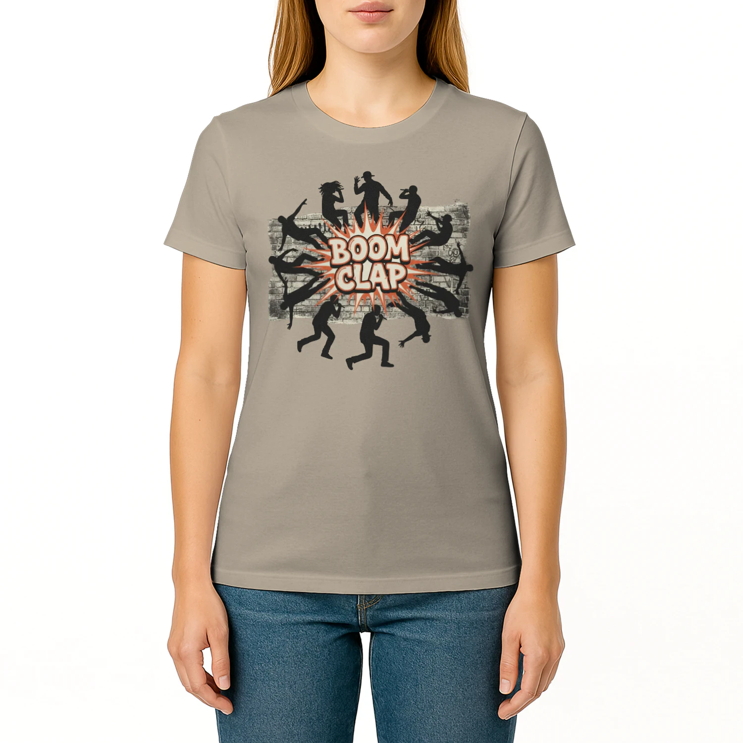 🌟 Boom Clap T-Shirt – Urban Hip-Hop & Breakdance Tee