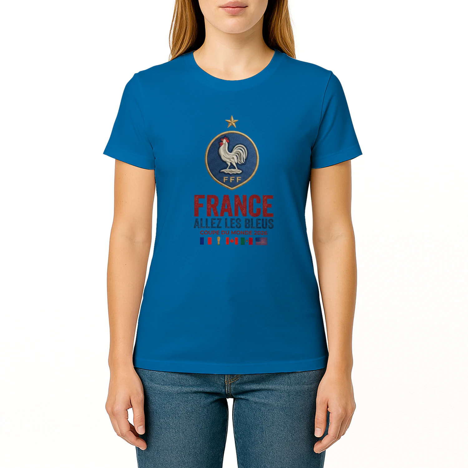 🌟 France World Cup 2026 T-Shirt – Allez Les Bleus Fan Tee
