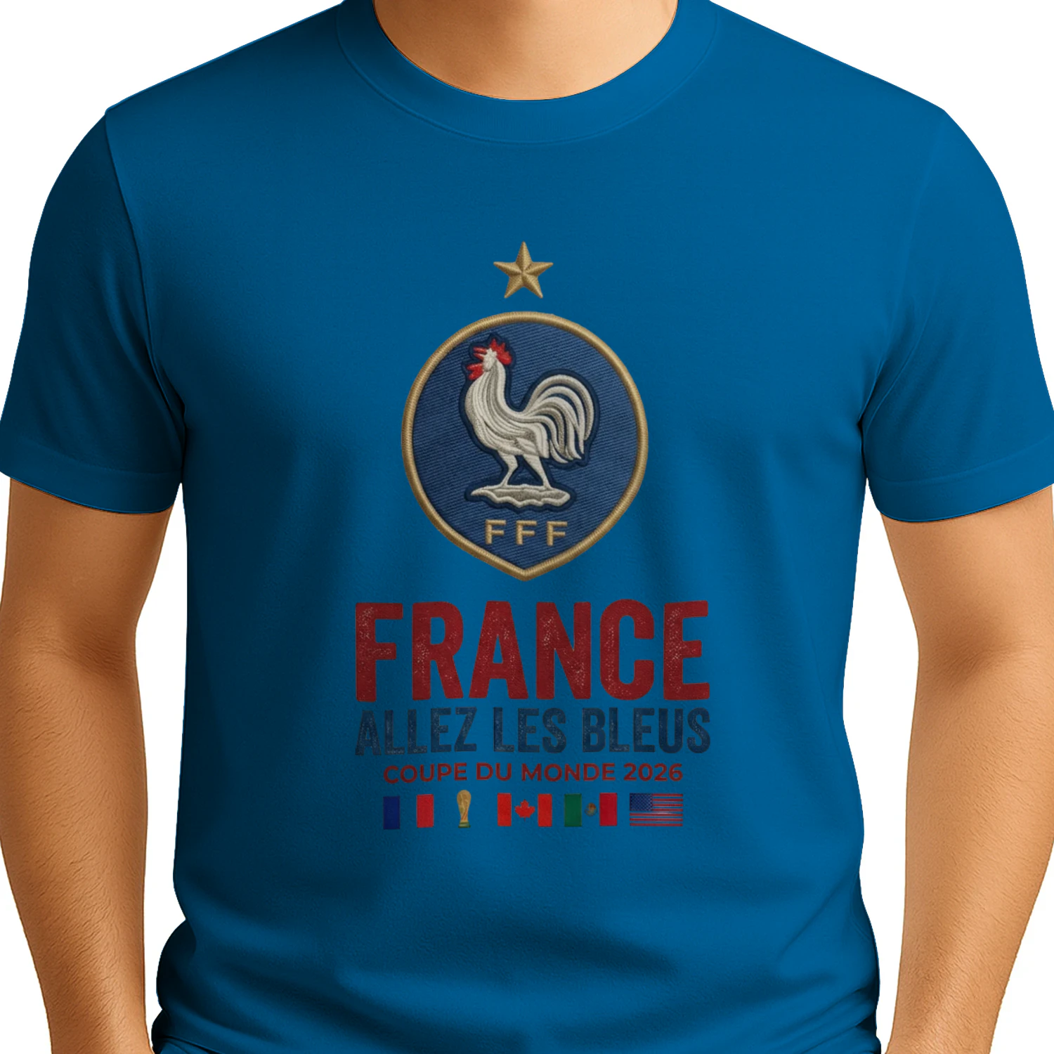 🌟 France World Cup 2026 T-Shirt – Allez Les Bleus Fan Tee