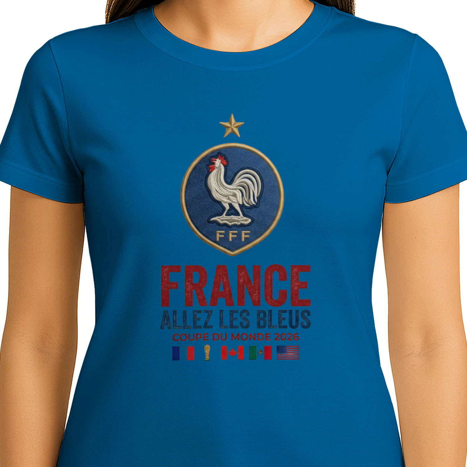 🌟 France World Cup 2026 T-Shirt – Allez Les Bleus Fan Tee