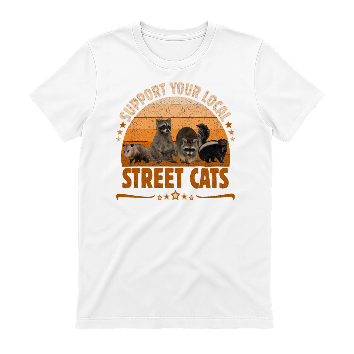 Vintage Support Your Local Street Cats
