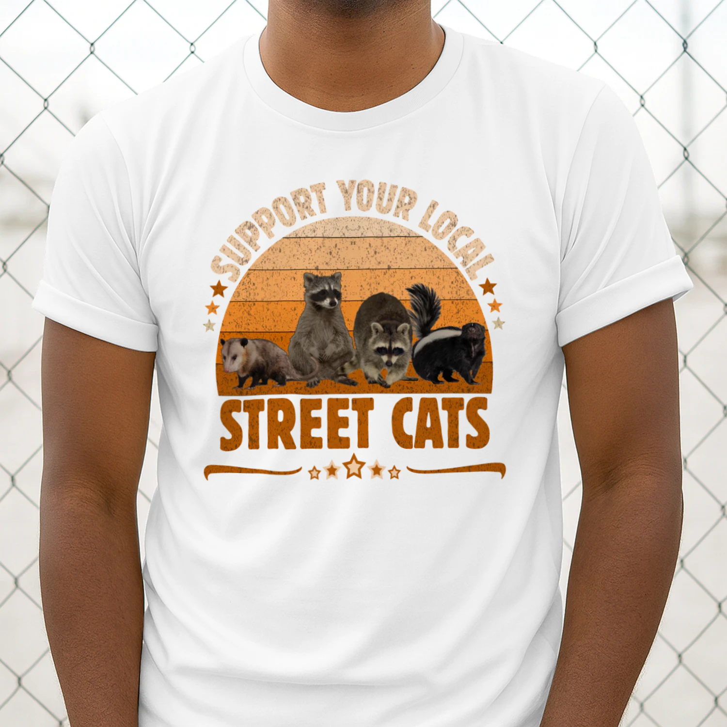 Vintage Support Your Local Street Cats