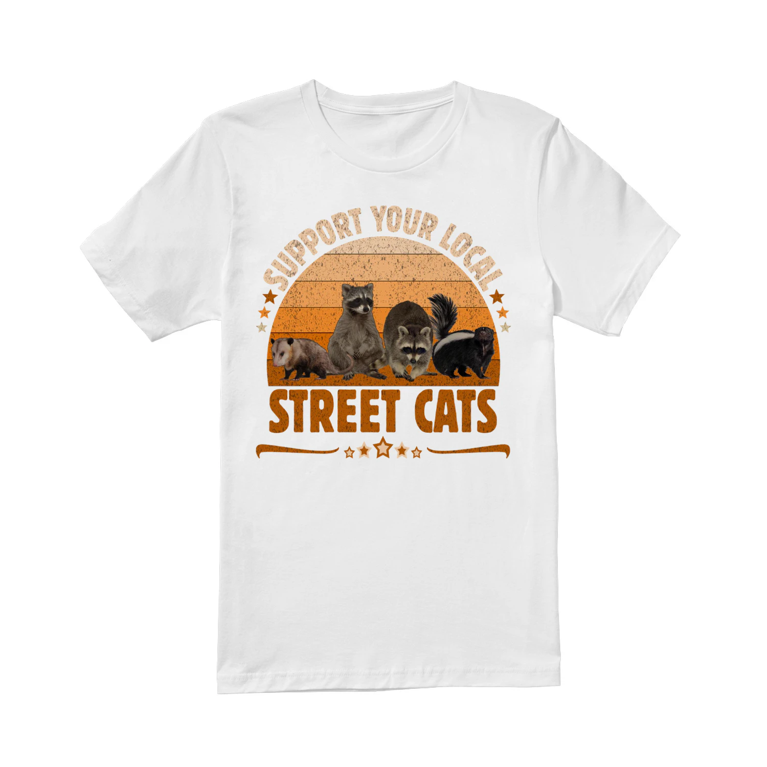 Vintage Support Your Local Street Cats