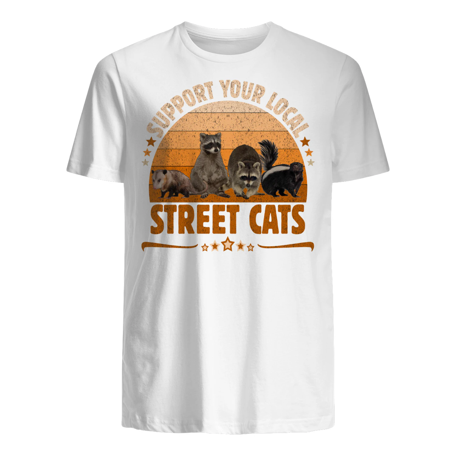 Vintage Support Your Local Street Cats