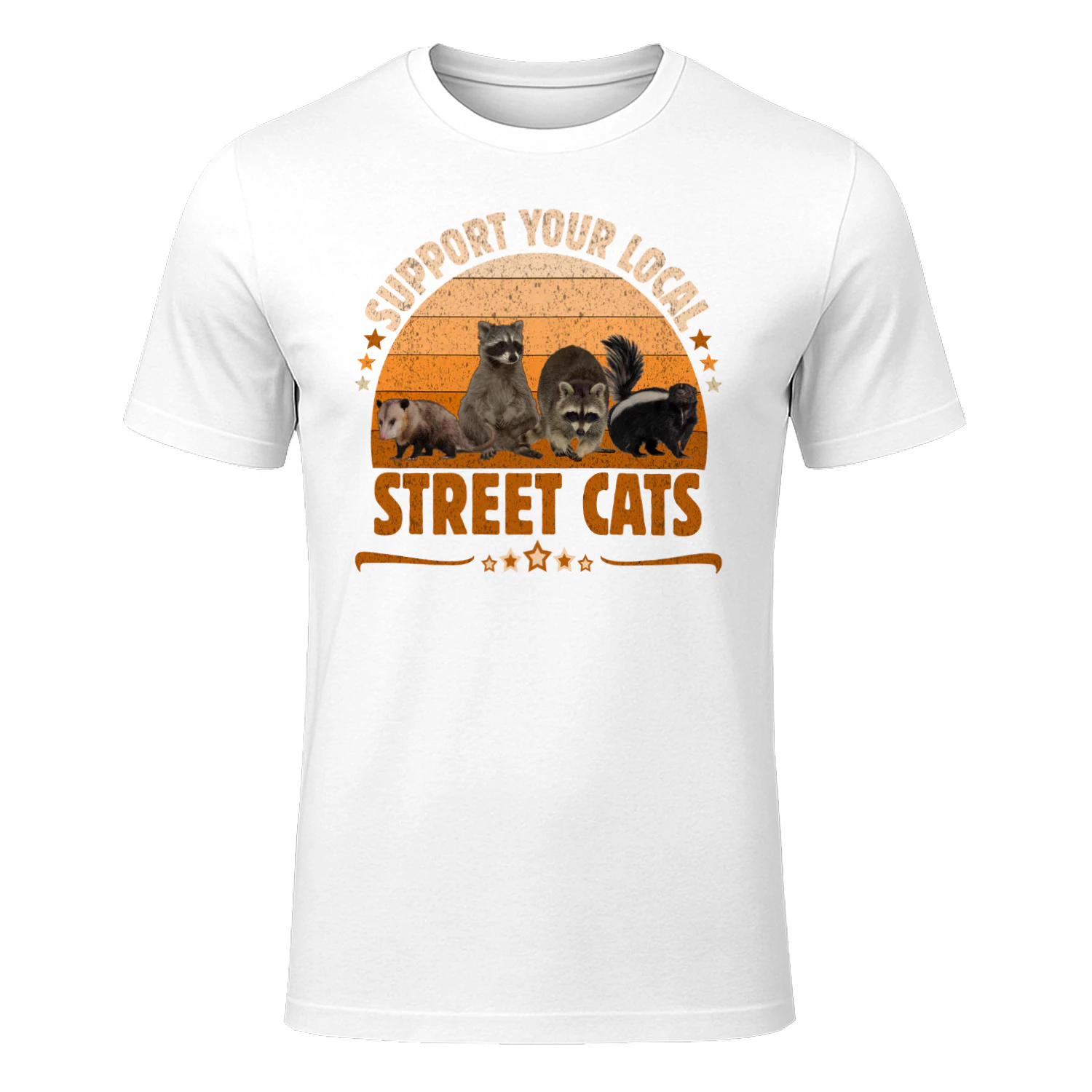 Vintage Support Your Local Street Cats
