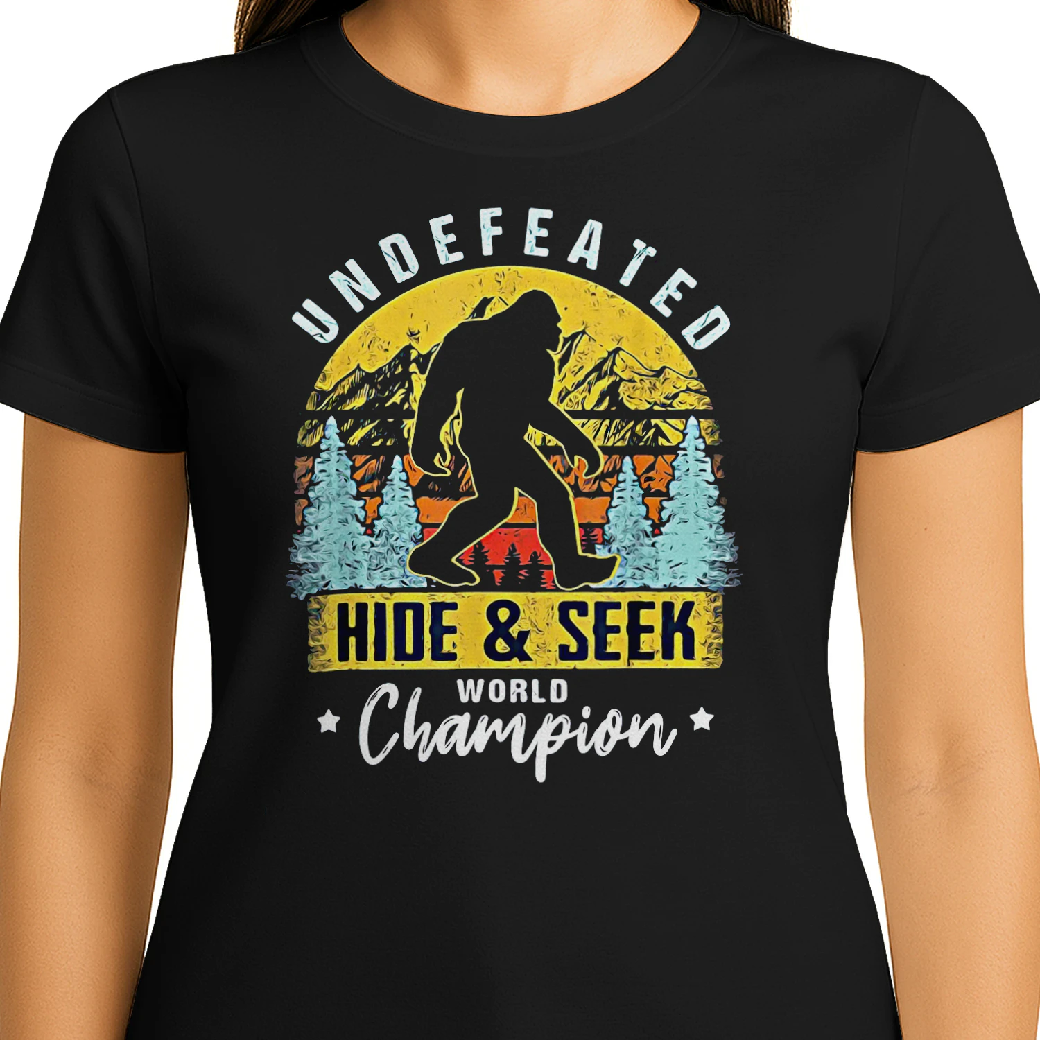 Bigfoot Undefeated Hide and Seek Champion