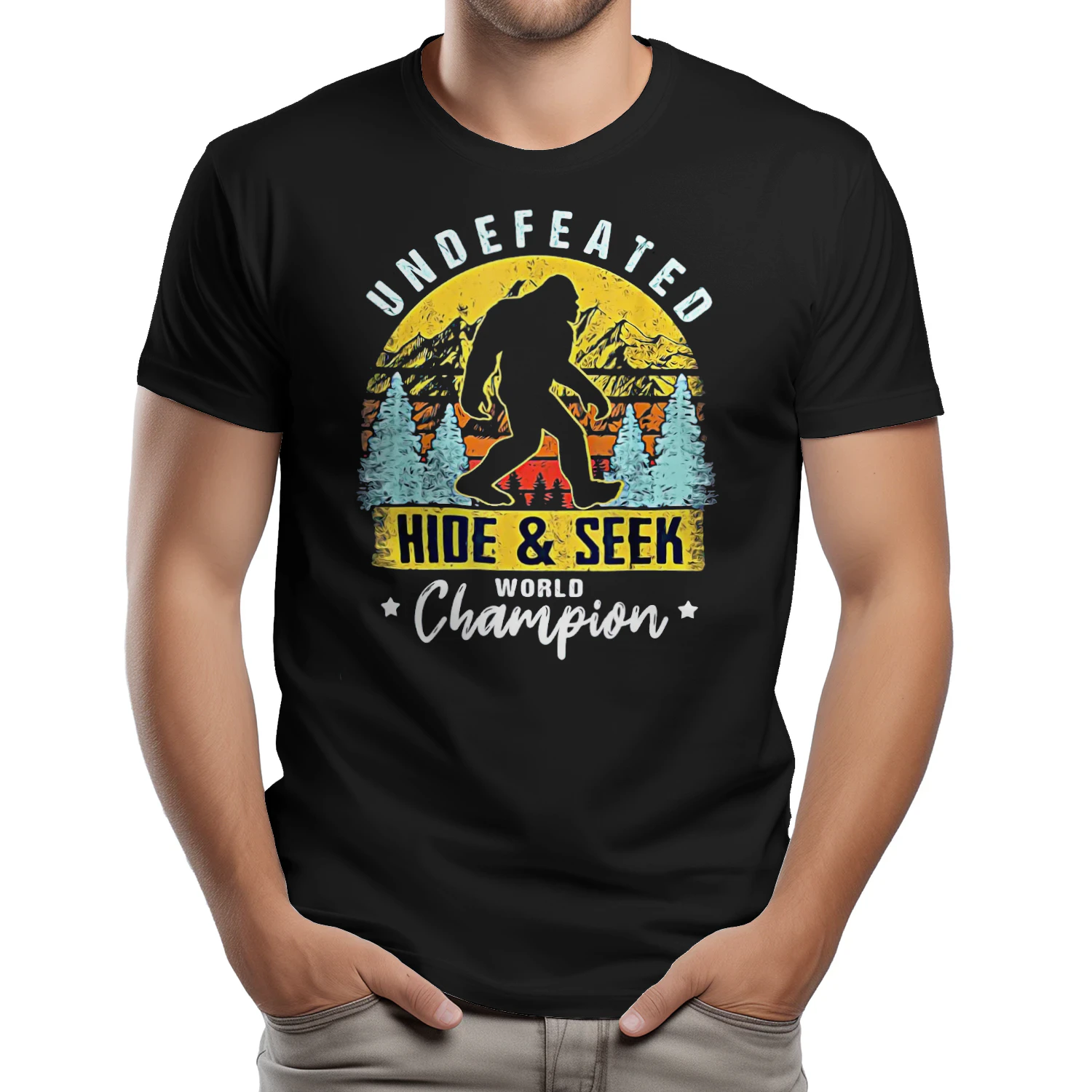 Bigfoot Undefeated Hide and Seek Champion