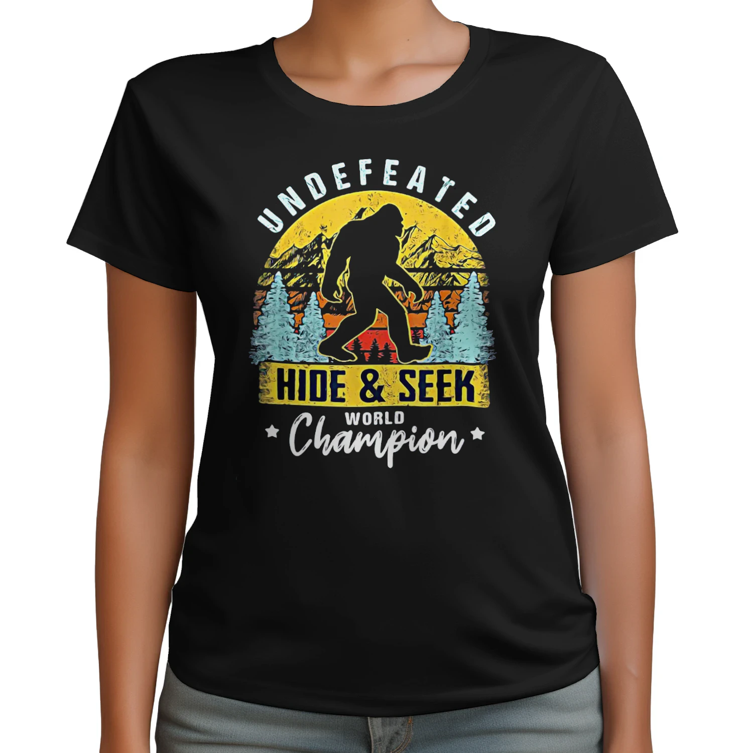Bigfoot Undefeated Hide and Seek Champion