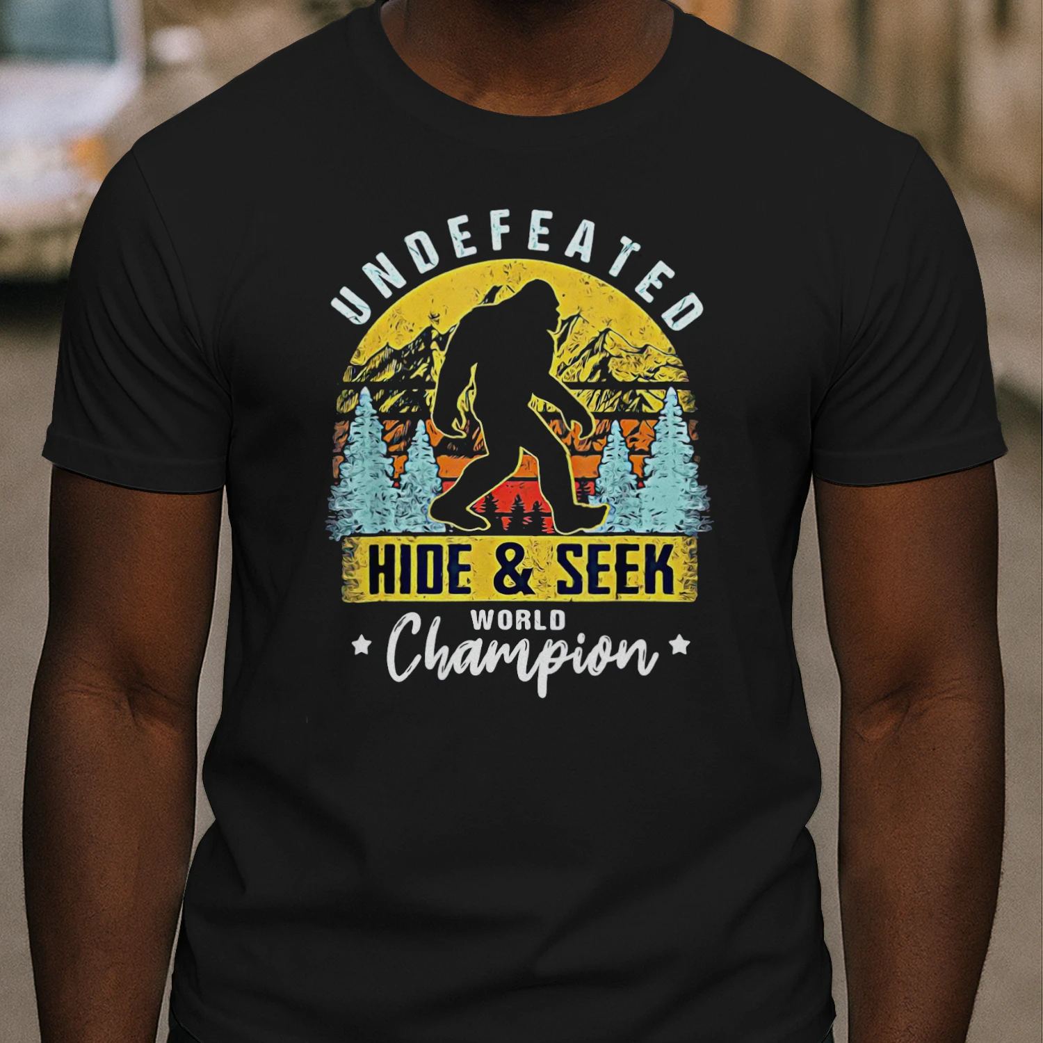 Bigfoot Undefeated Hide and Seek Champion