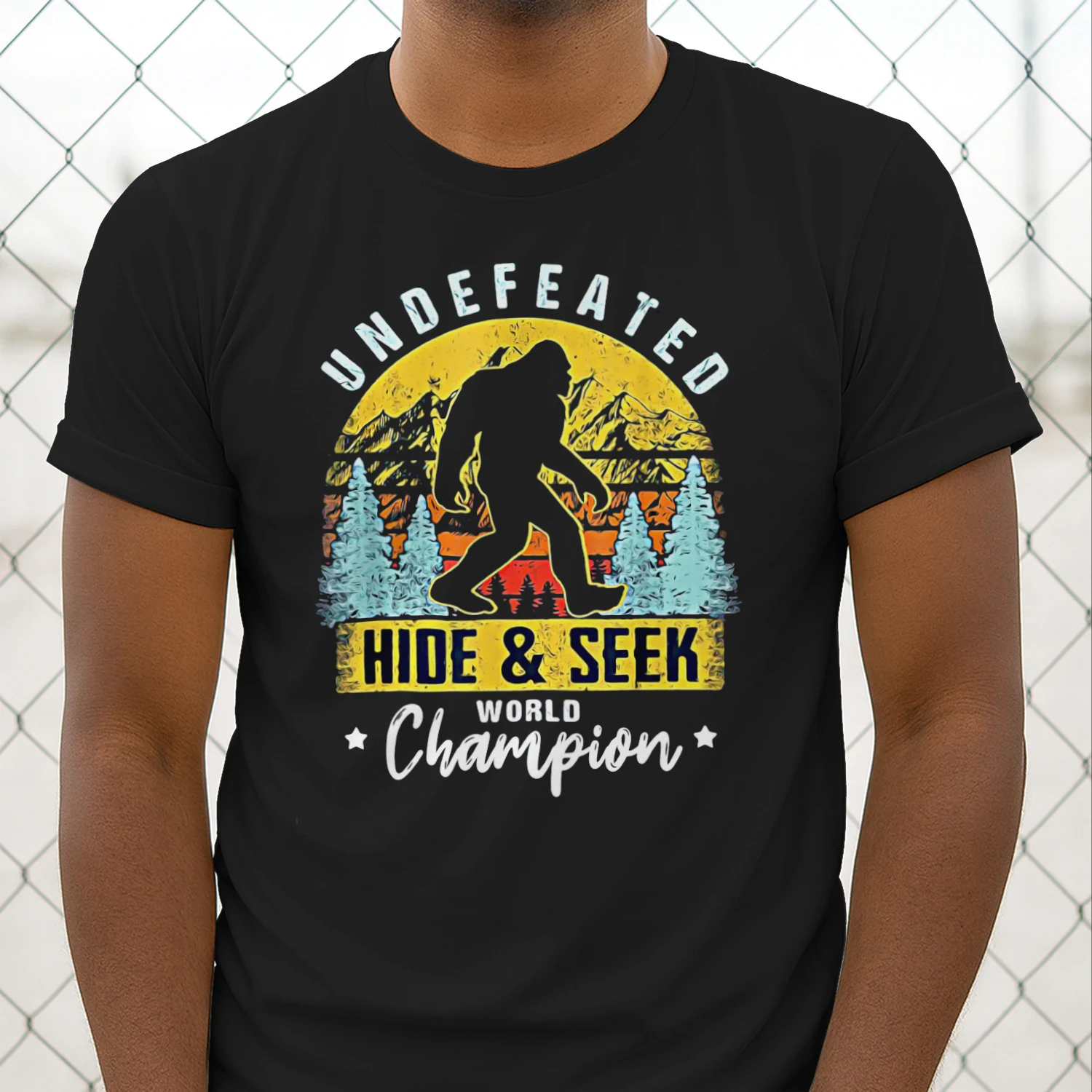 Bigfoot Undefeated Hide and Seek Champion