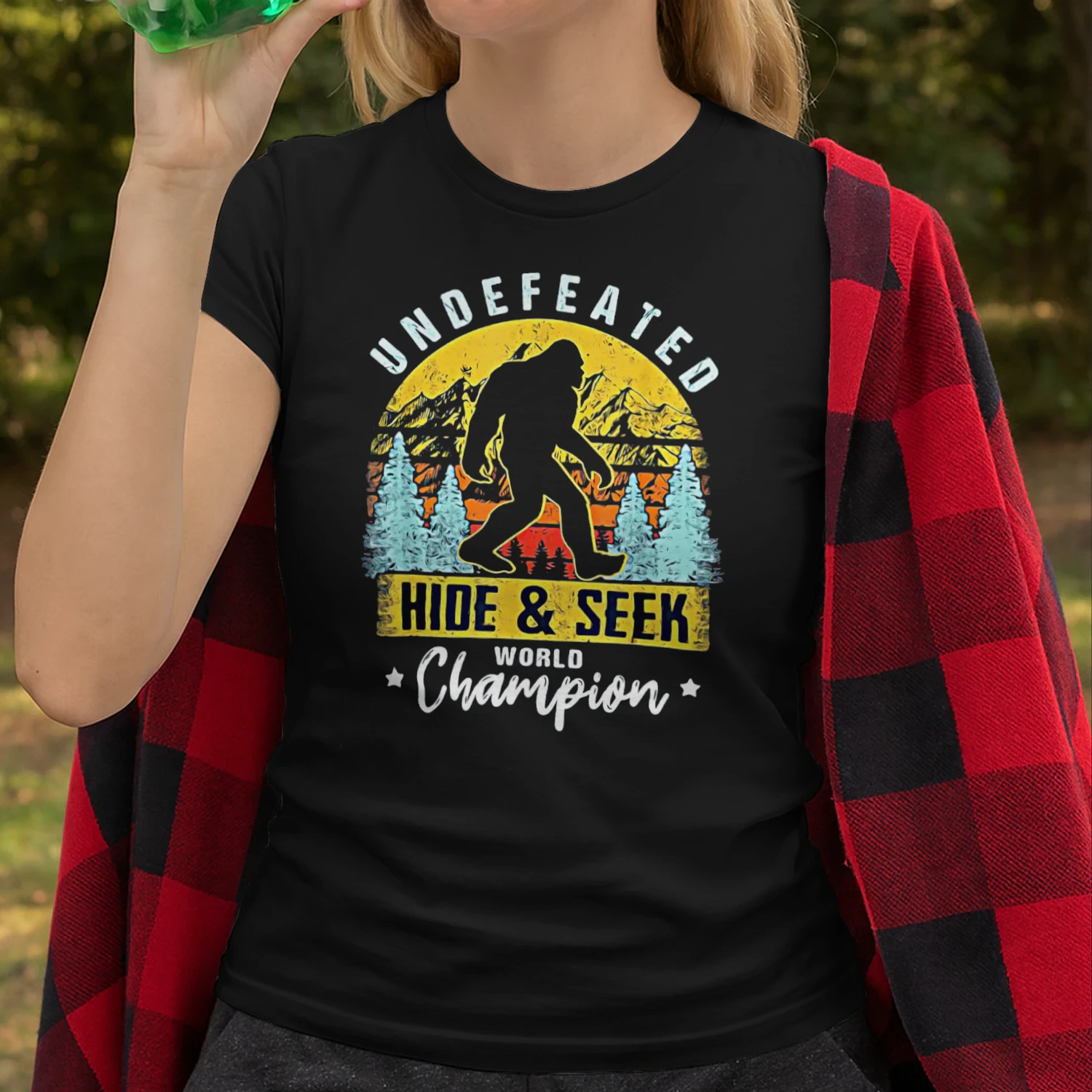 Bigfoot Undefeated Hide and Seek Champion