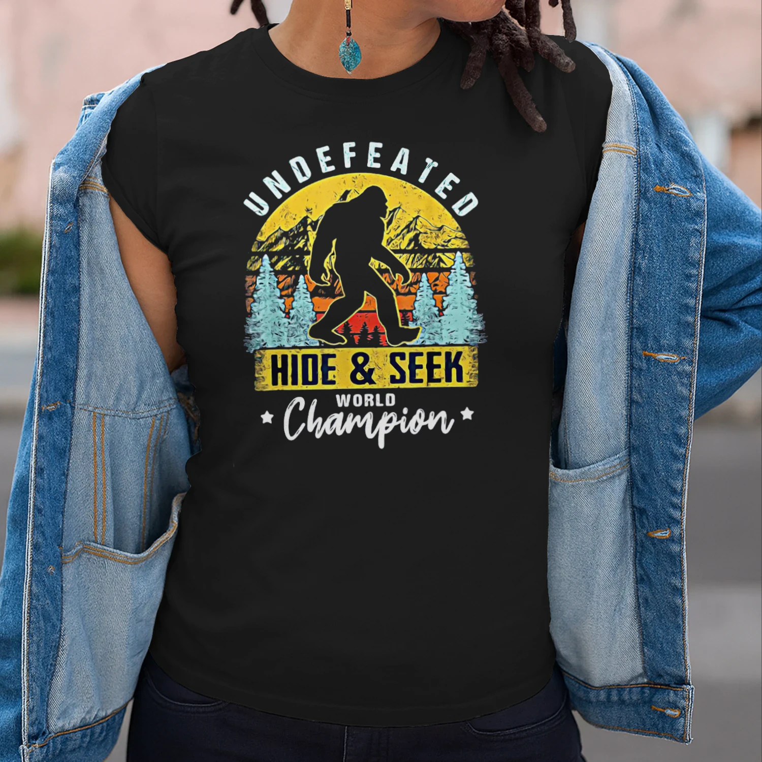 Bigfoot Undefeated Hide and Seek Champion