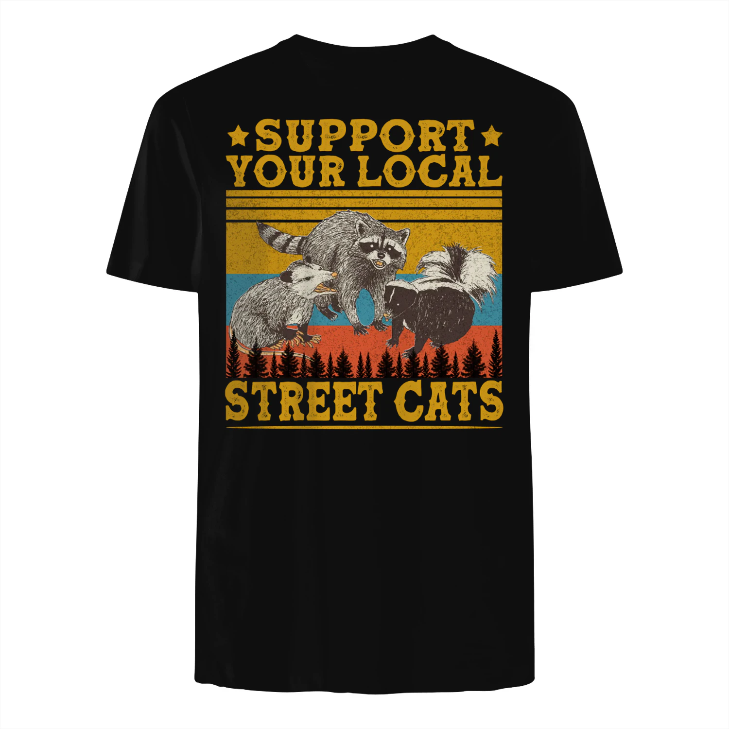 Vintage Support Your Local Street Cats