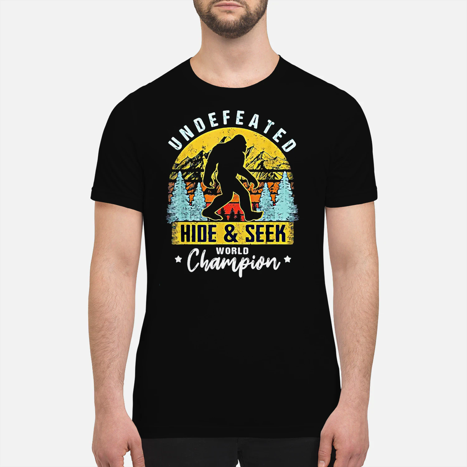 Bigfoot Undefeated Hide and Seek Champion