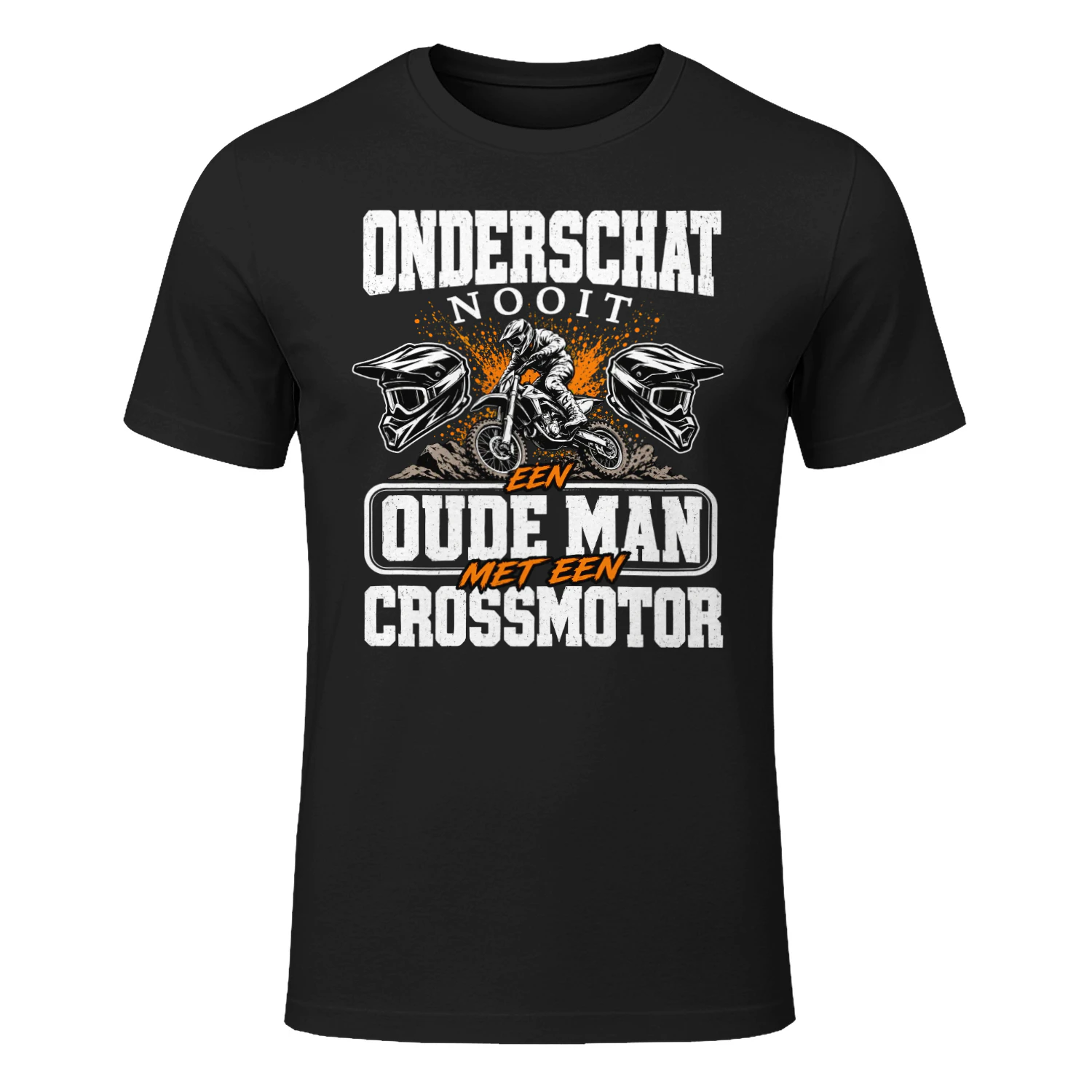 Onderschat Nooit Oude Man Crossmotor
