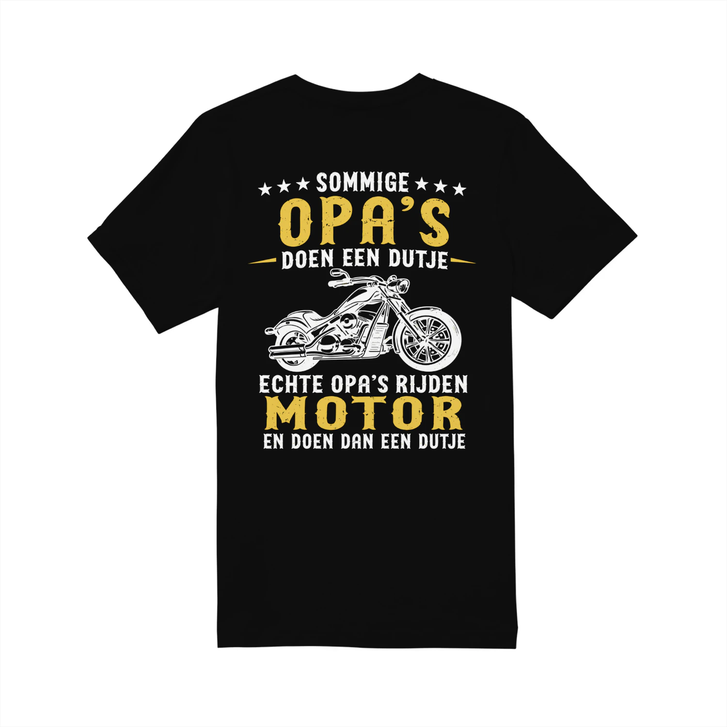 Echte Opa's Rijden Motor