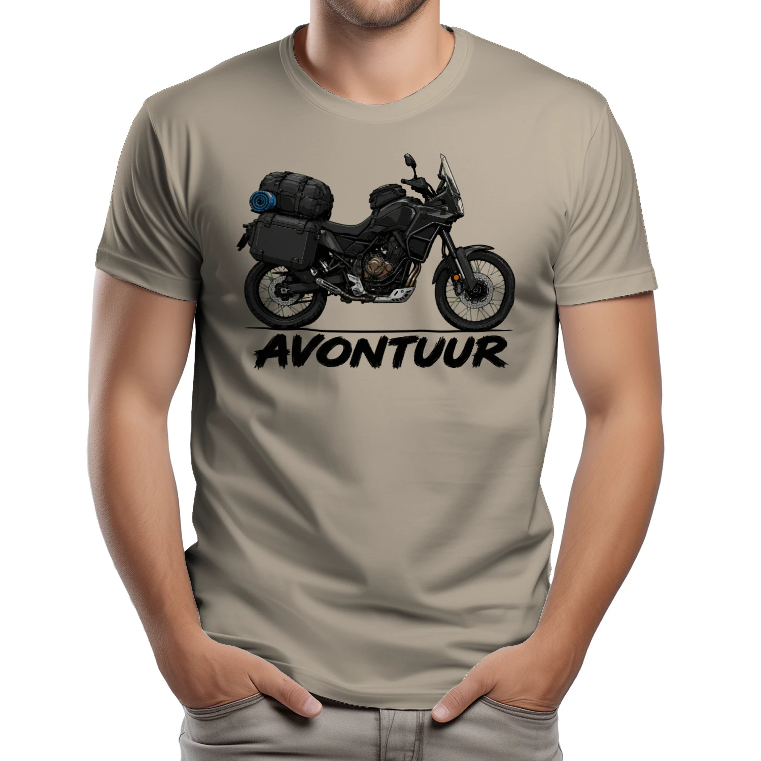 Avontuur Adventure Motor Bepakt Motorreis