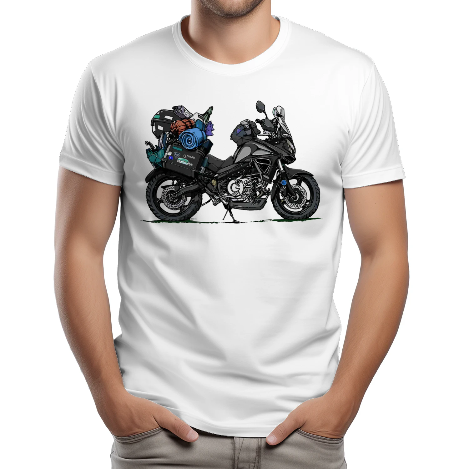 Beladen Avontuurmotor