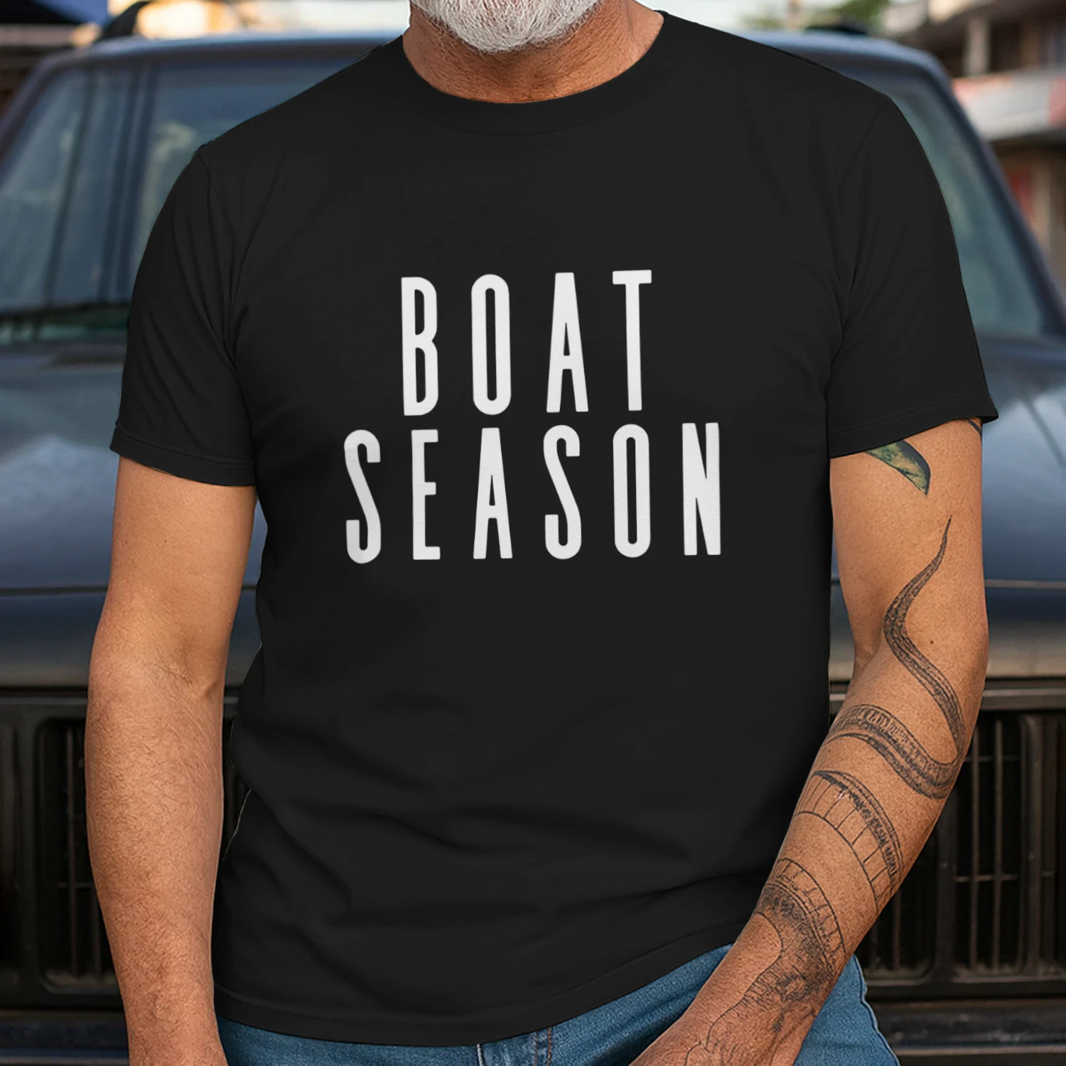 Boat Season Minimalist Boating T-Shirt