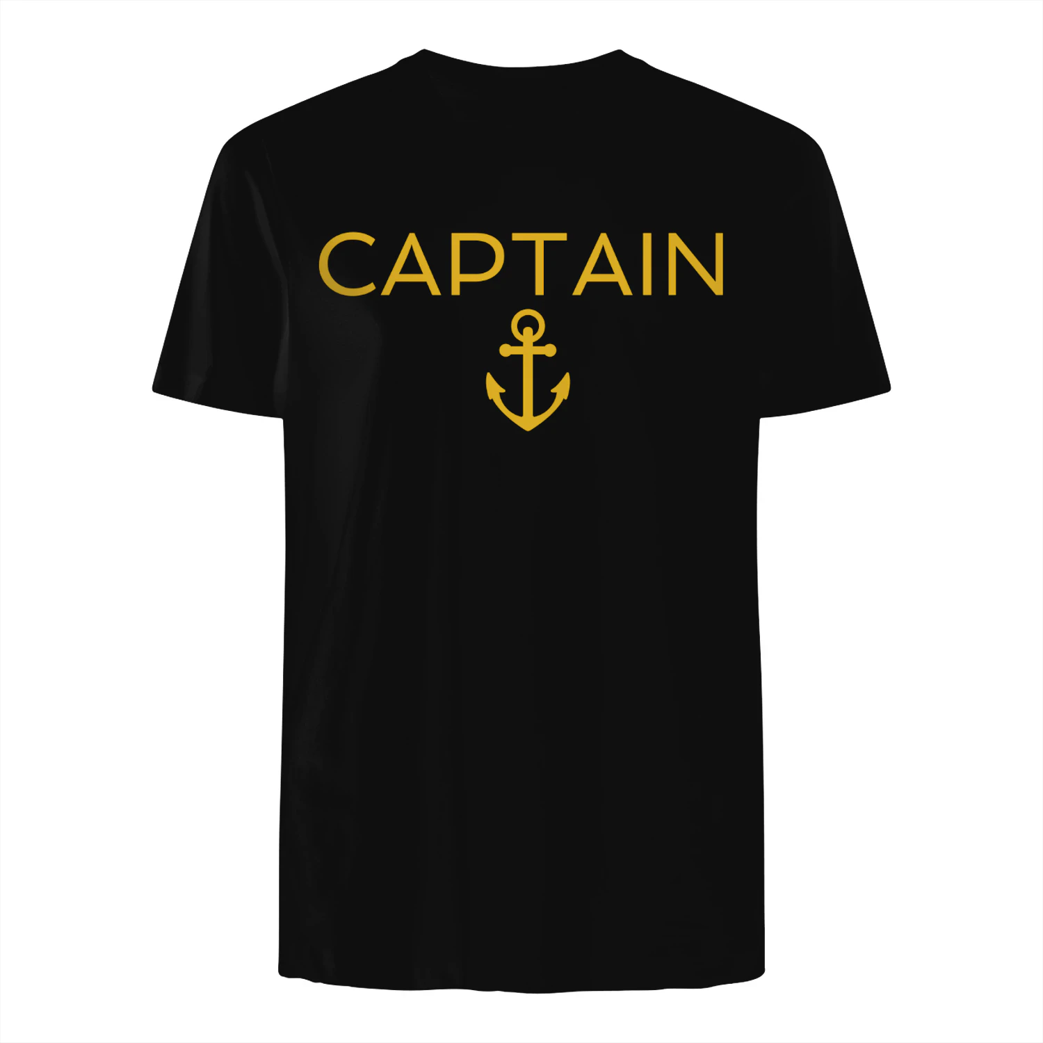 Captain Anchor Nautical Minimalist T-Shirt
