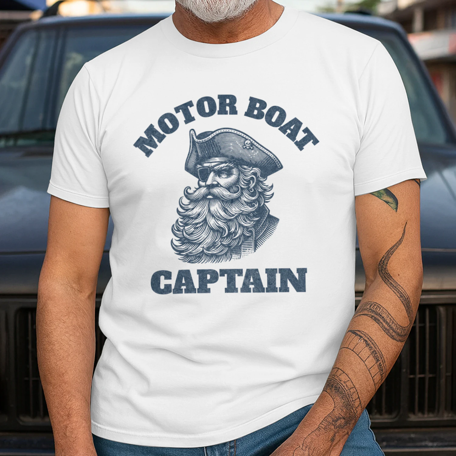 Motor Boat Captain T-Shirt – Funny Boating Gift for Sailors & Boat Lovers