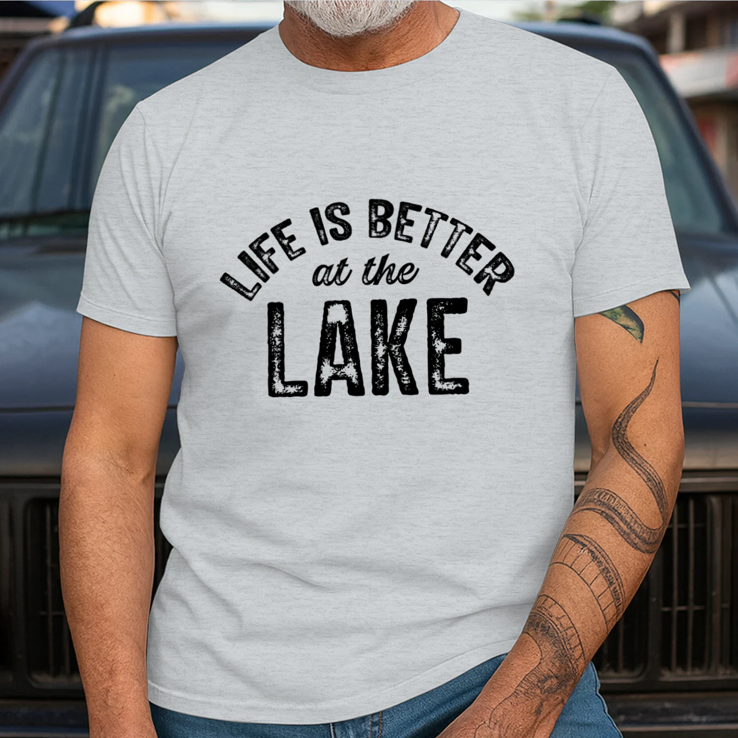 Life is Better at the Lake T-Shirt – Funny Lake Life Gift for Lake Lovers & Boaters