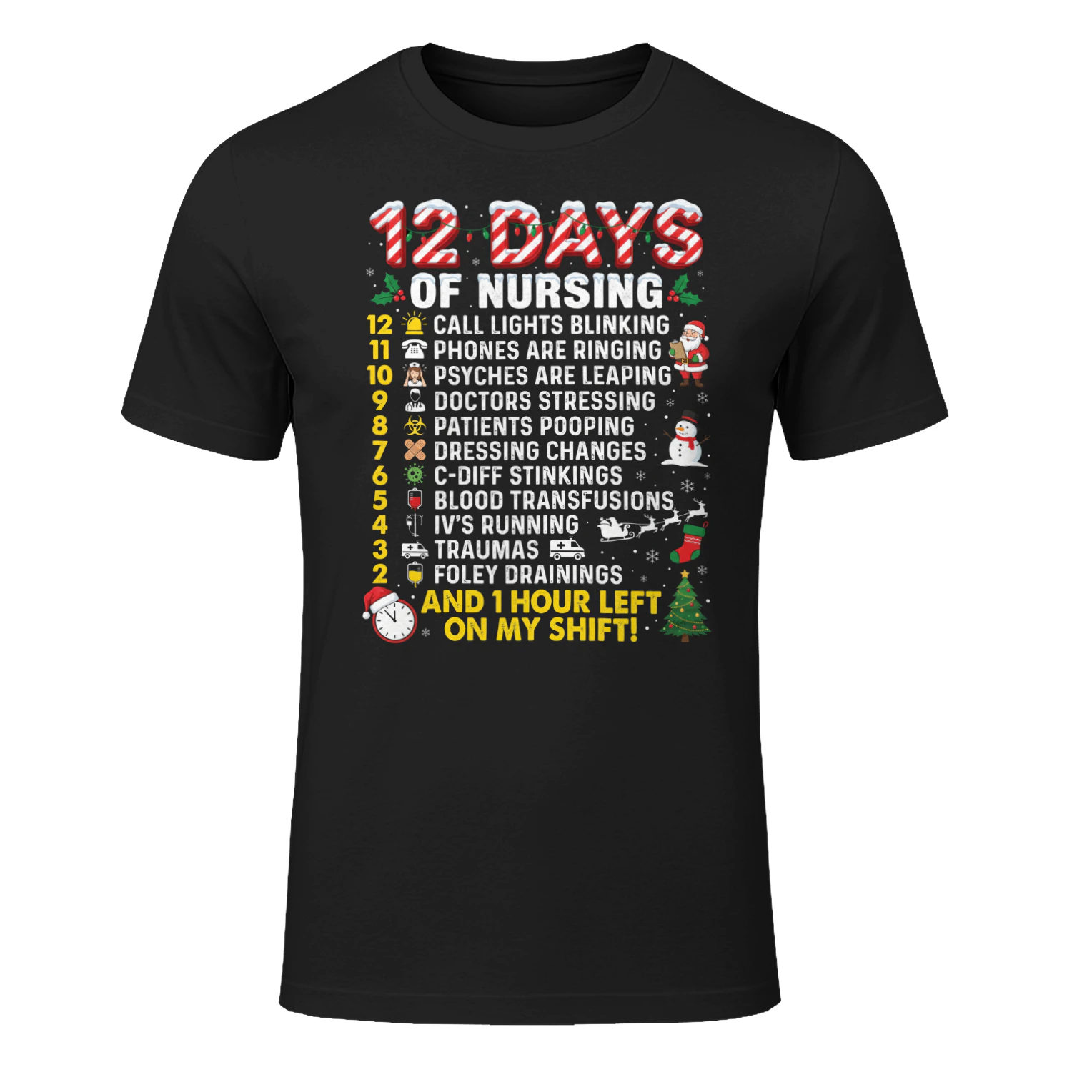 12 days of nursing 