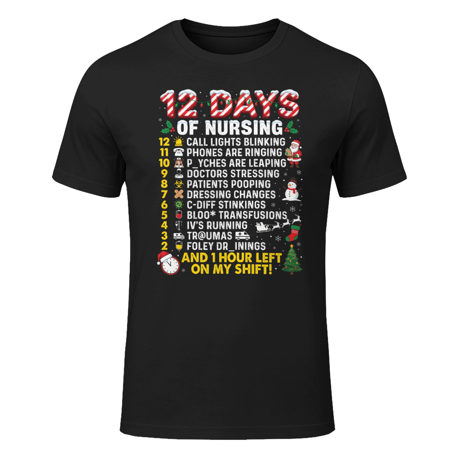 12 days of nursing