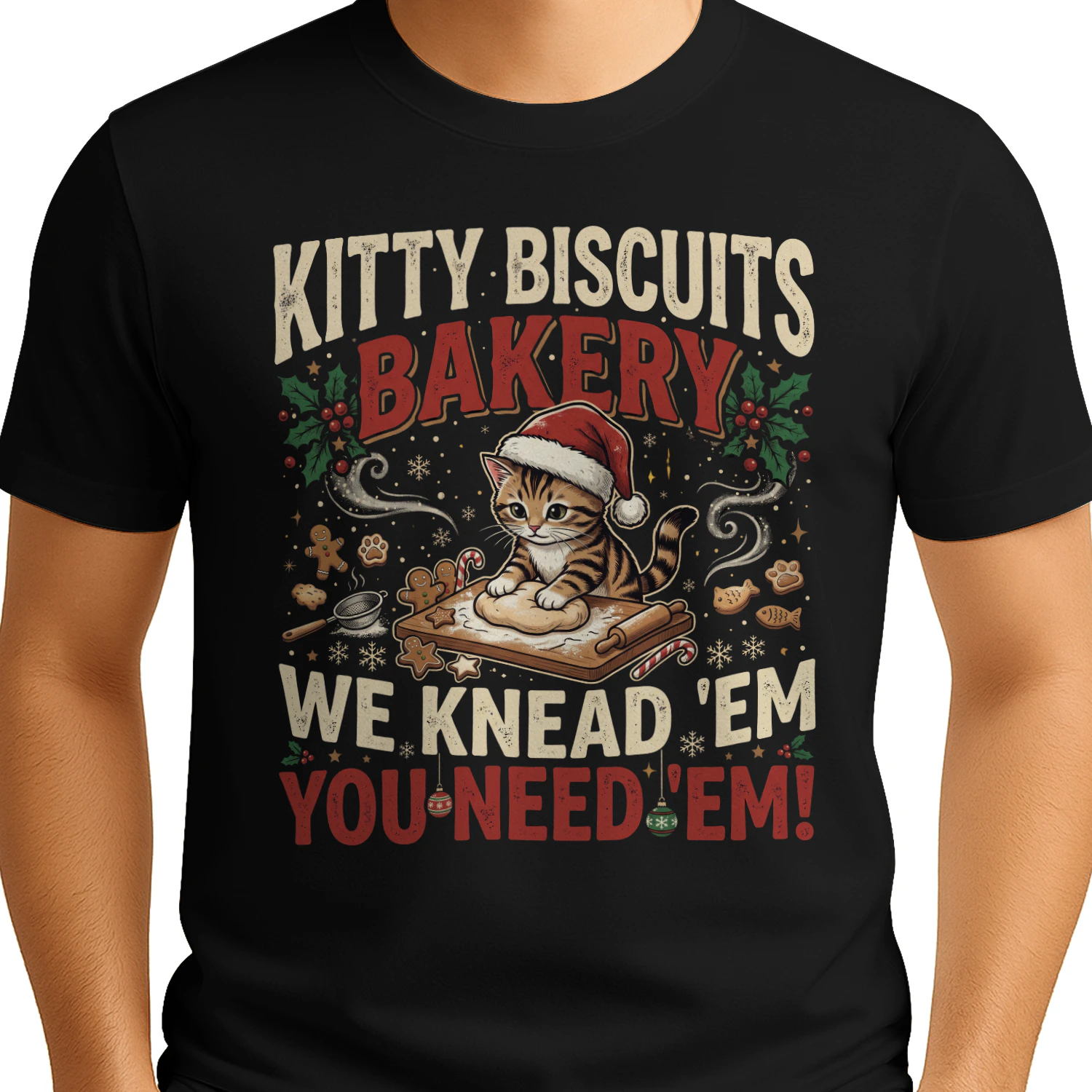 Kitty Biscuits Bakery We Knead 'Em You Need 'Em