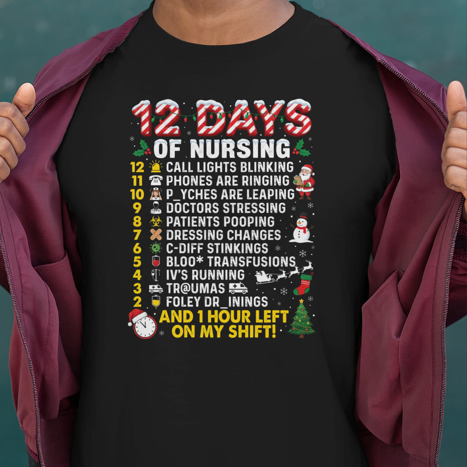 12 days of nursing