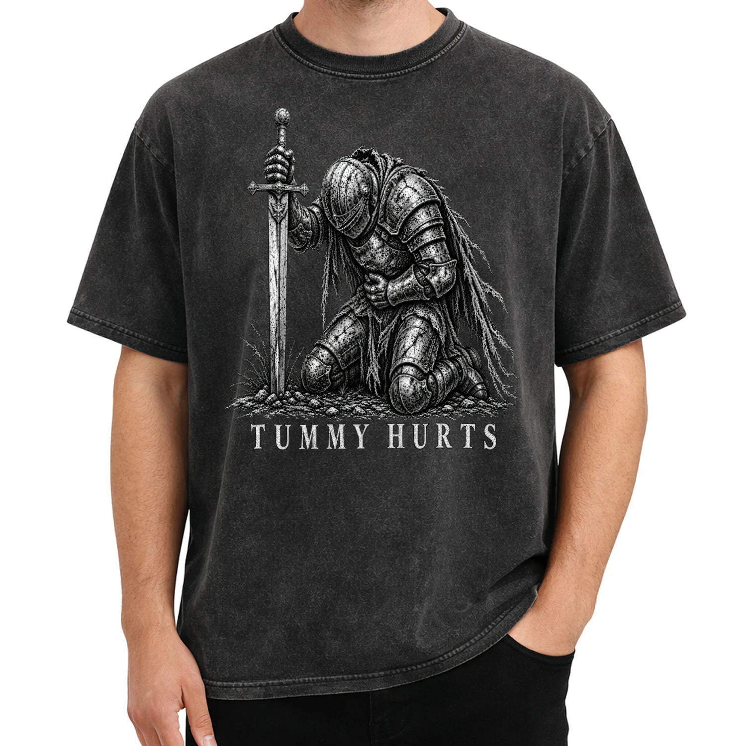 Tummy Hurts Knight T-Shirt