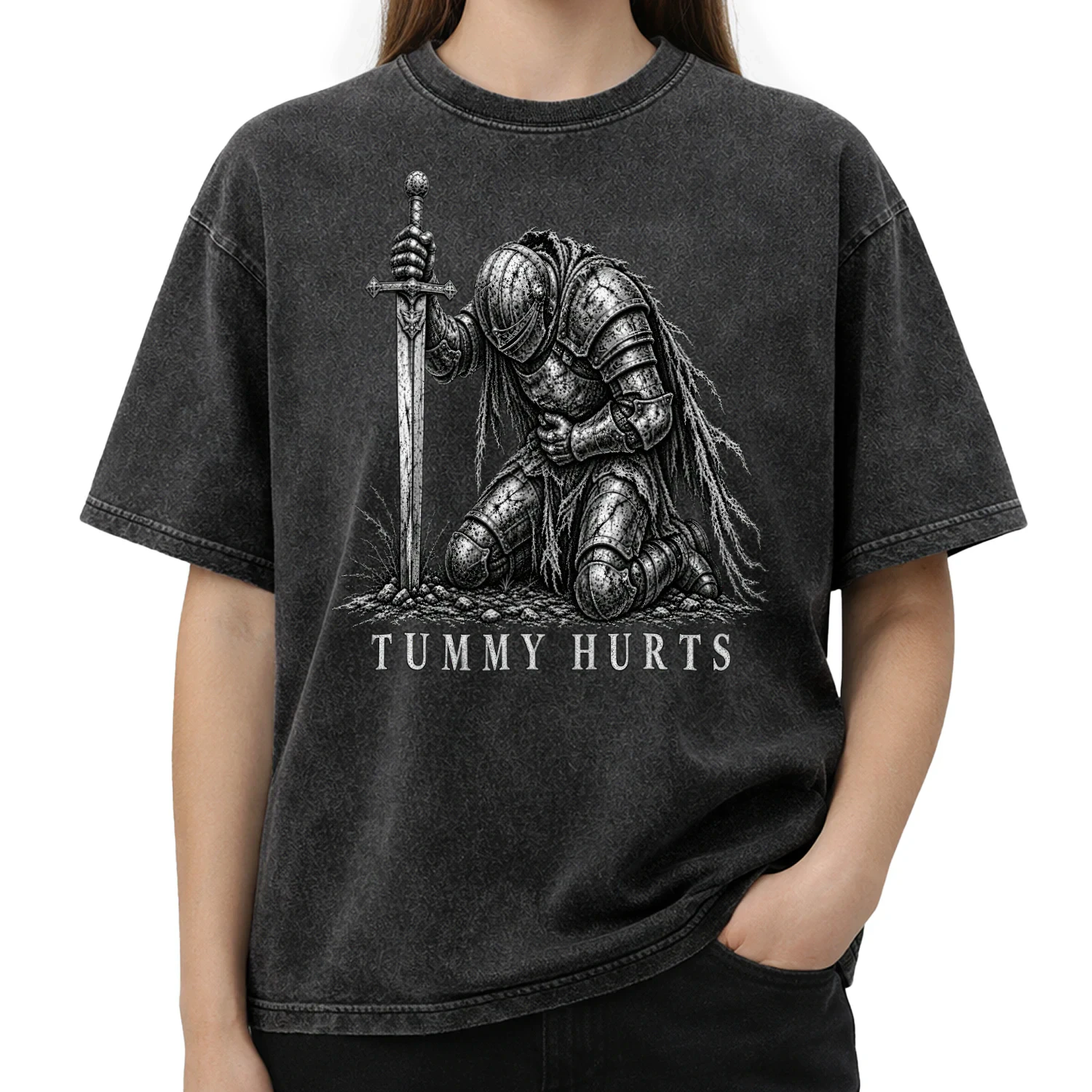 Tummy Hurts Knight T-Shirt