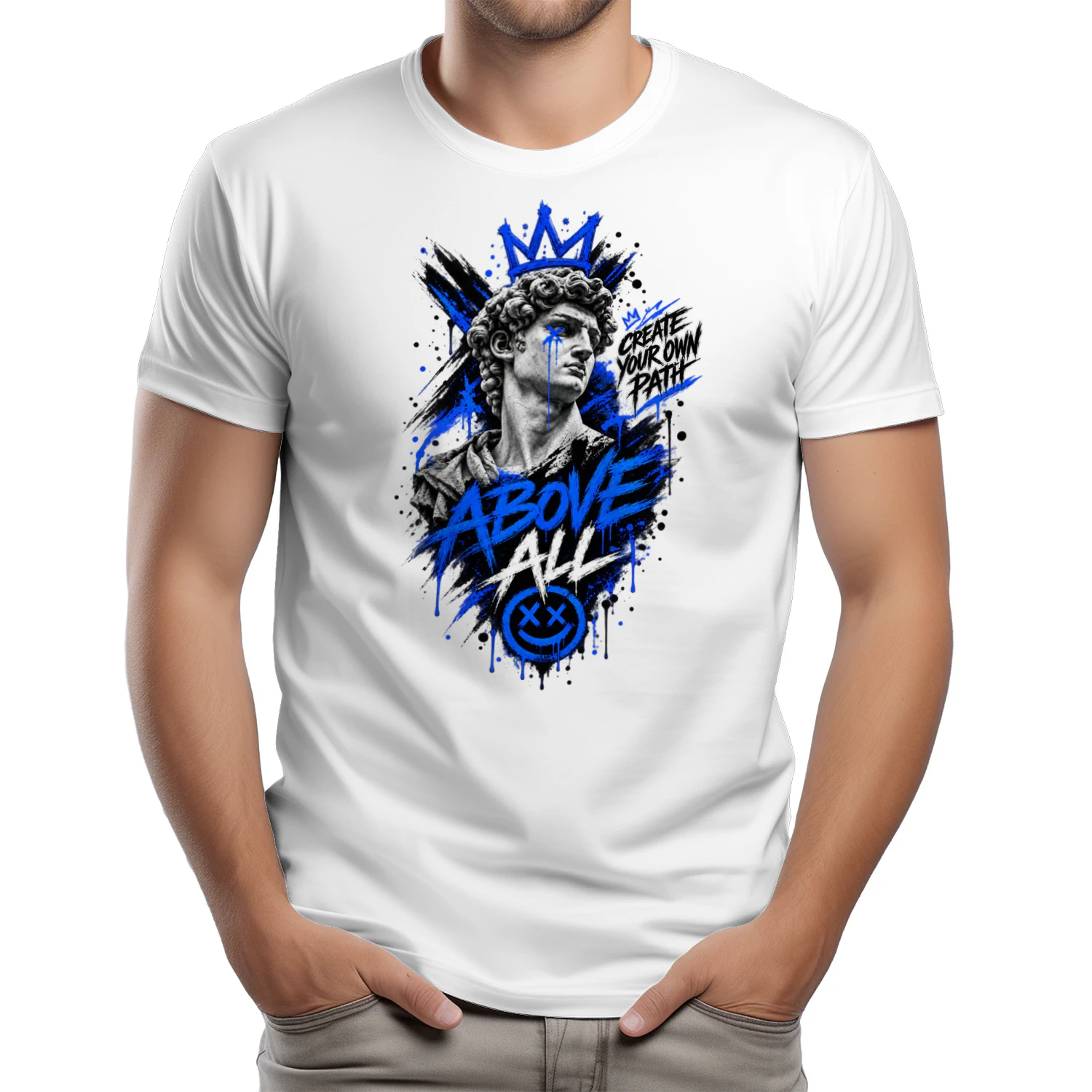Above All – Create Your Own Path Streetwear T-Shirt
